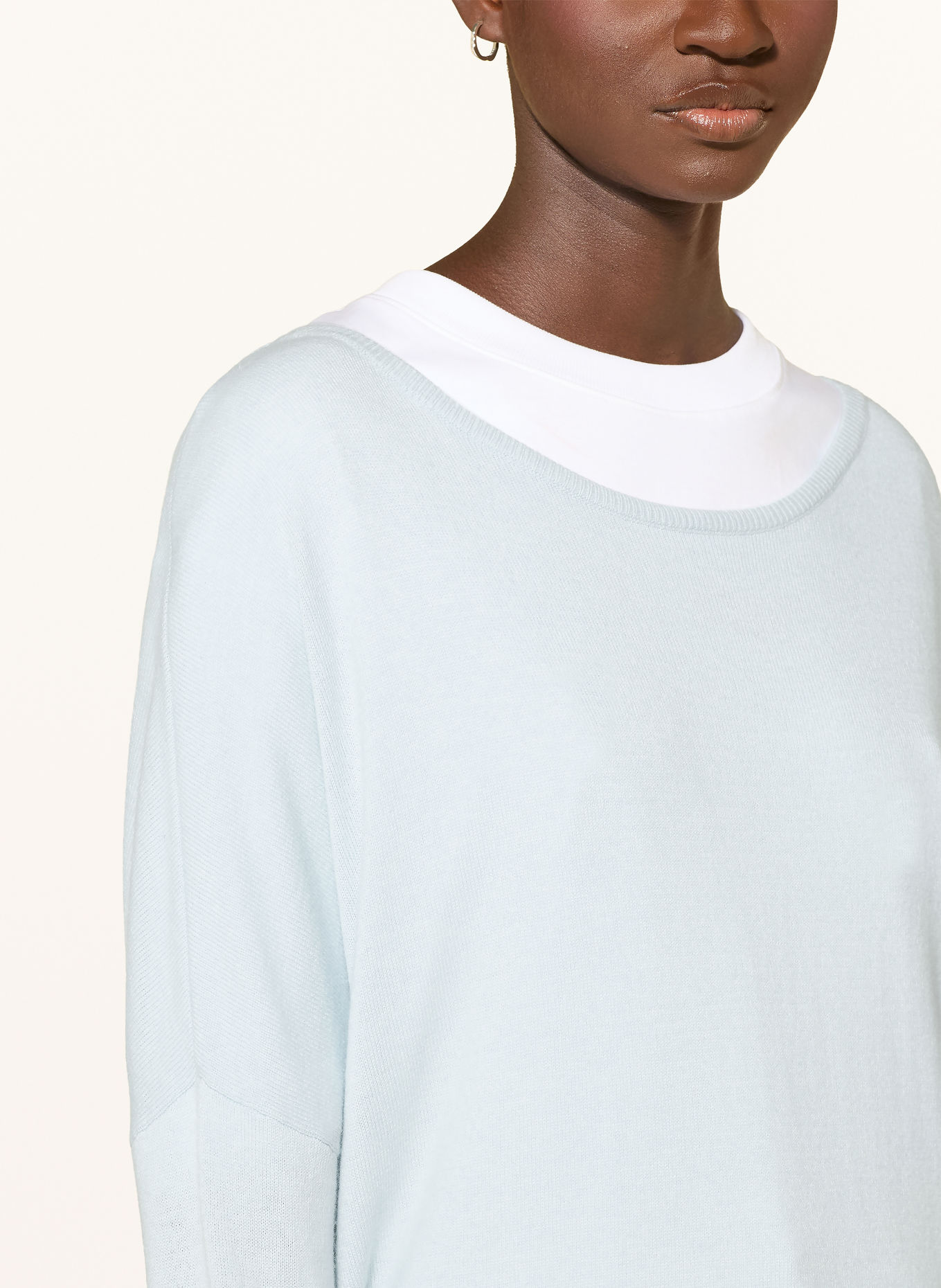 Part Two Oversized-Pullover TILAPW: HELLBLAU