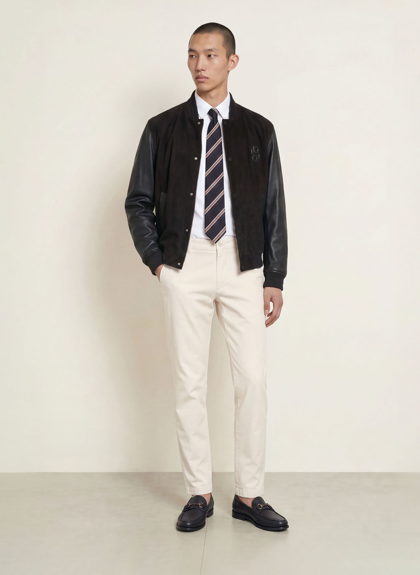 BOSS Chino KAITON Slim Fit: CREME