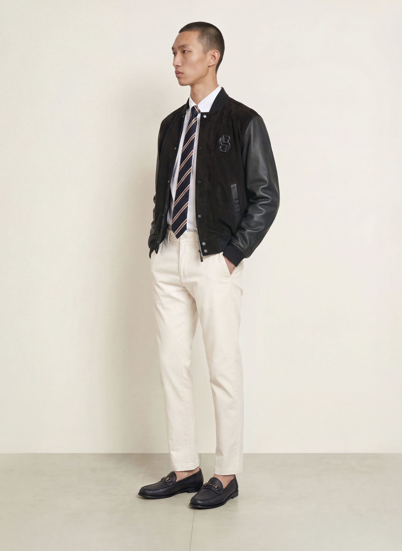 BOSS Chino KAITON Slim Fit: CREME