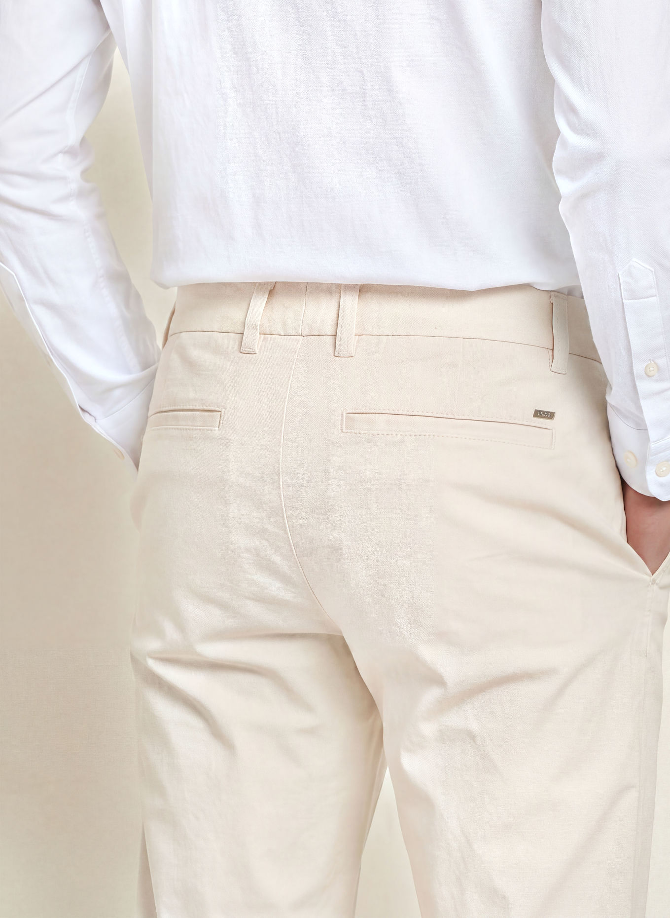 BOSS Chino KAITON Slim Fit: CREME