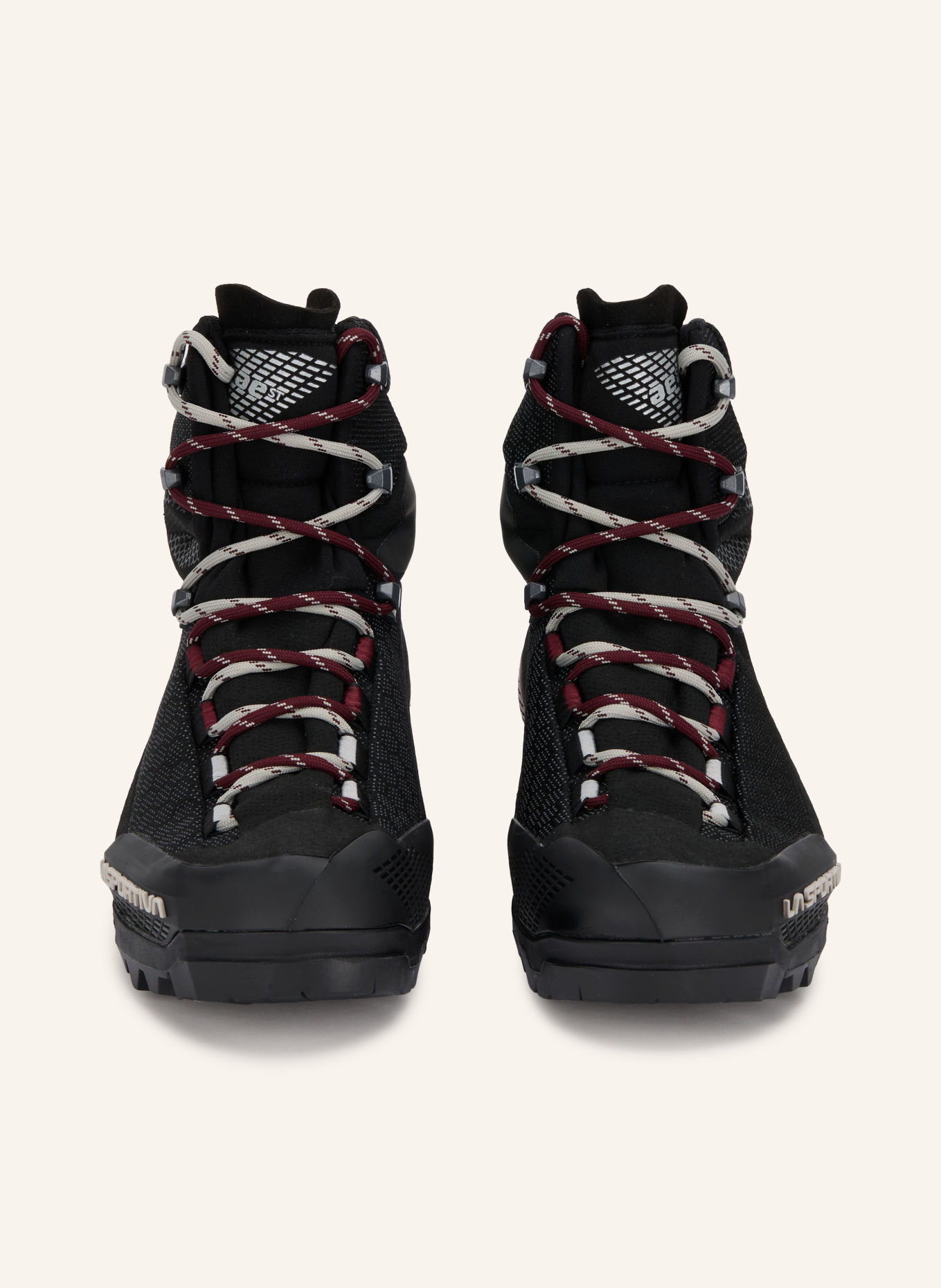 LA SPORTIVA Bergschuhe AEQUILIBRIUM ST GTX: SCHWARZ / HELLGRAU / DUNKELROT