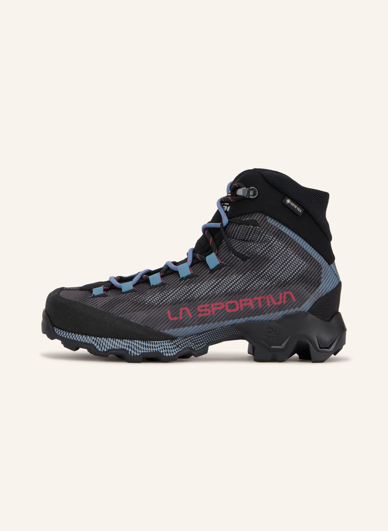 LA SPORTIVA AEQUILIBRIUM HIKE Hiking shoes: DARK GRAY / BLUE / BLACK