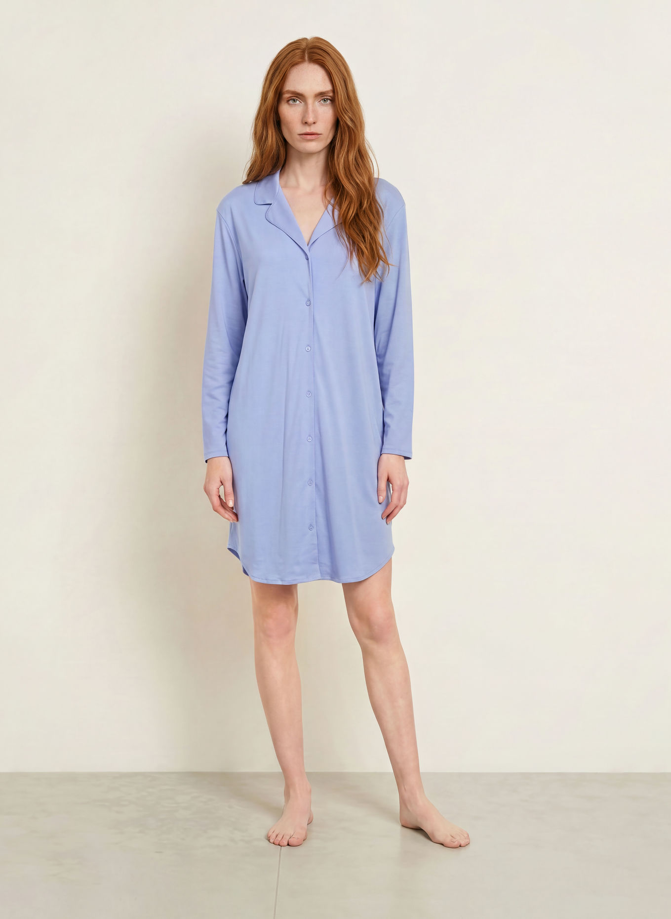 CALIDA Nachthemd ORIENT DREAMS: HELLBLAU