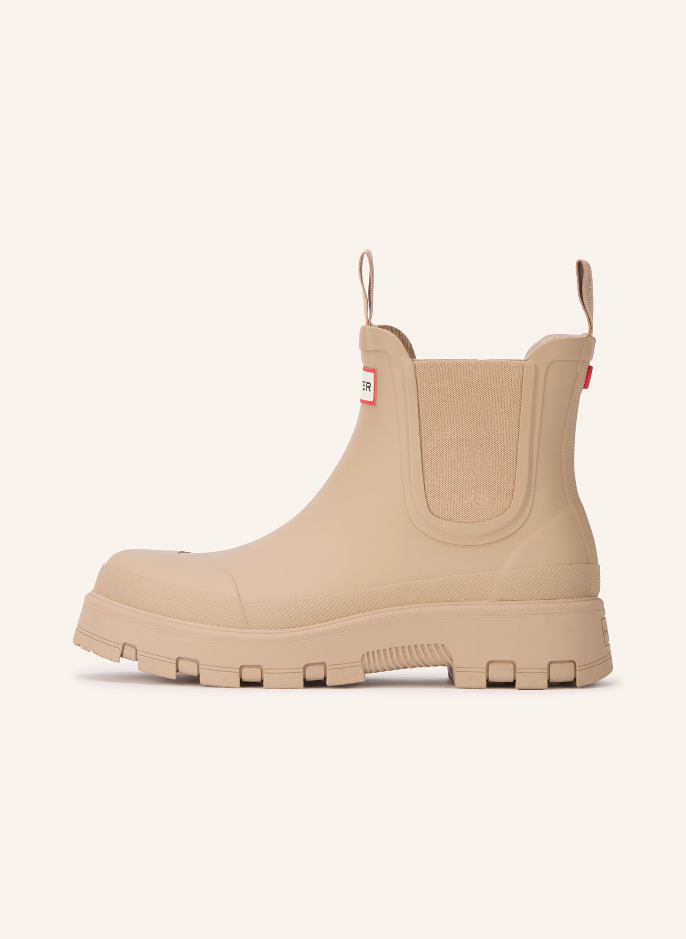 HUNTER ELEMENTS Chelsea boots: BEIGE