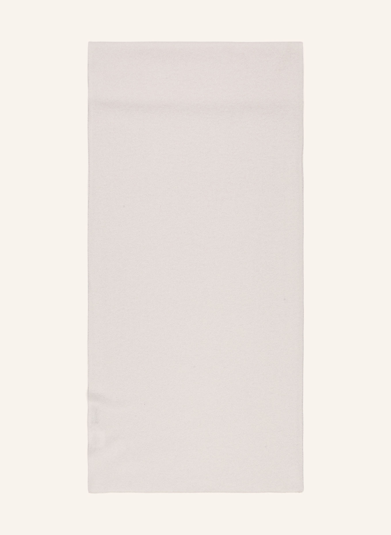 S.MARLON Cashmere scarf: LIGHT GRAY