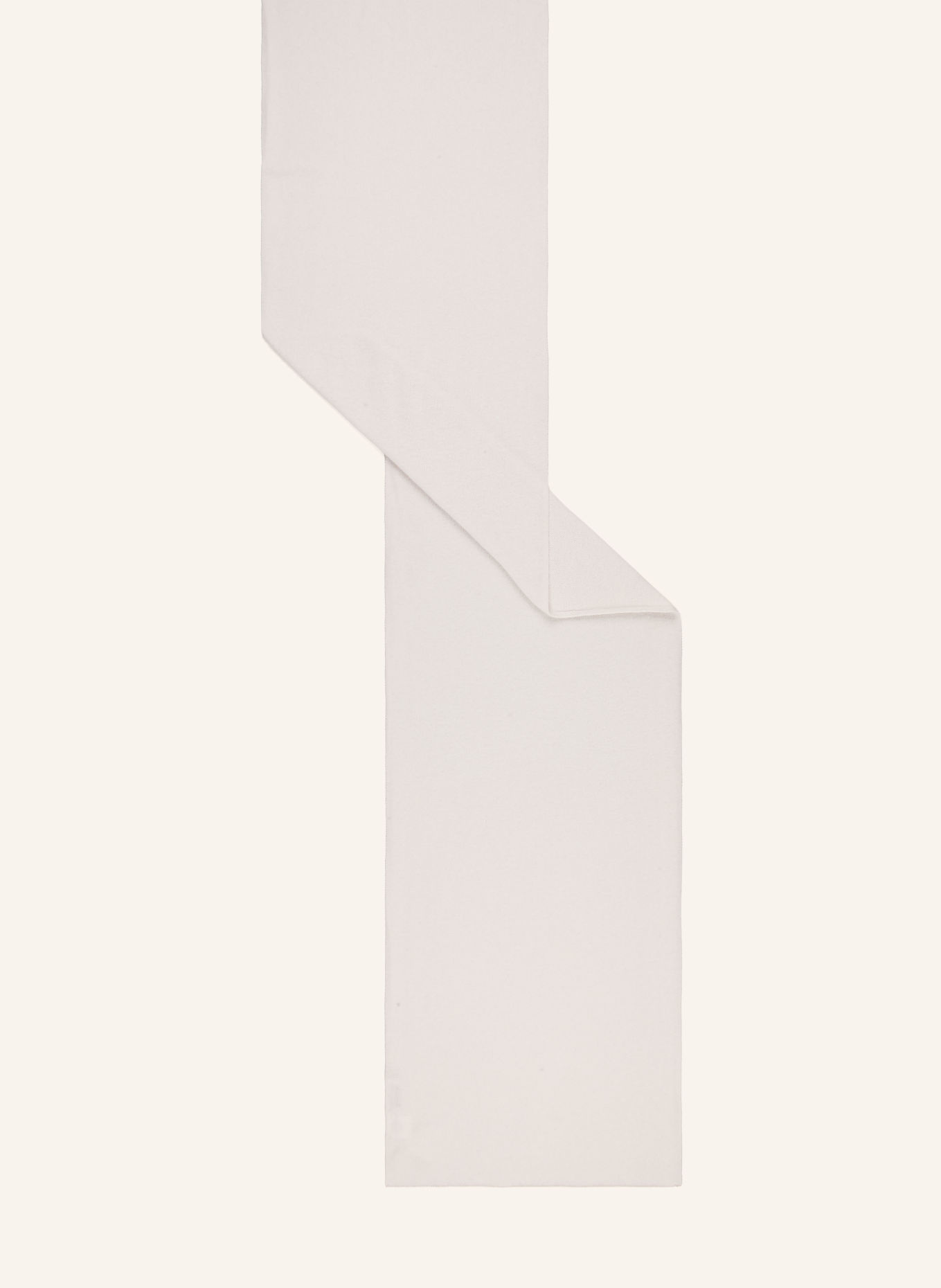 S.MARLON Cashmere scarf: LIGHT GRAY