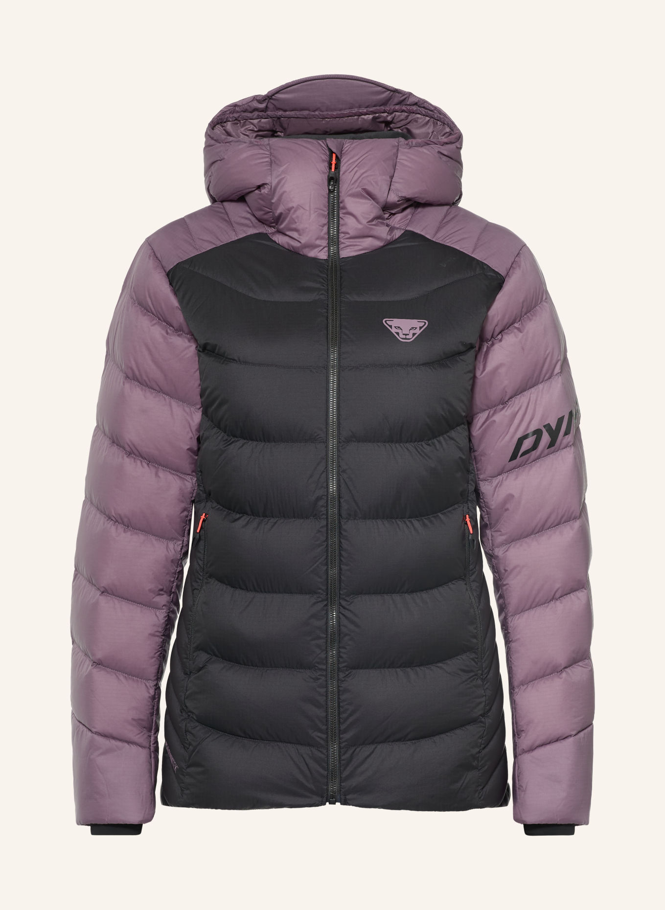 DYNAFIT Daunenjacke TIGARD: LILA / SCHWARZ