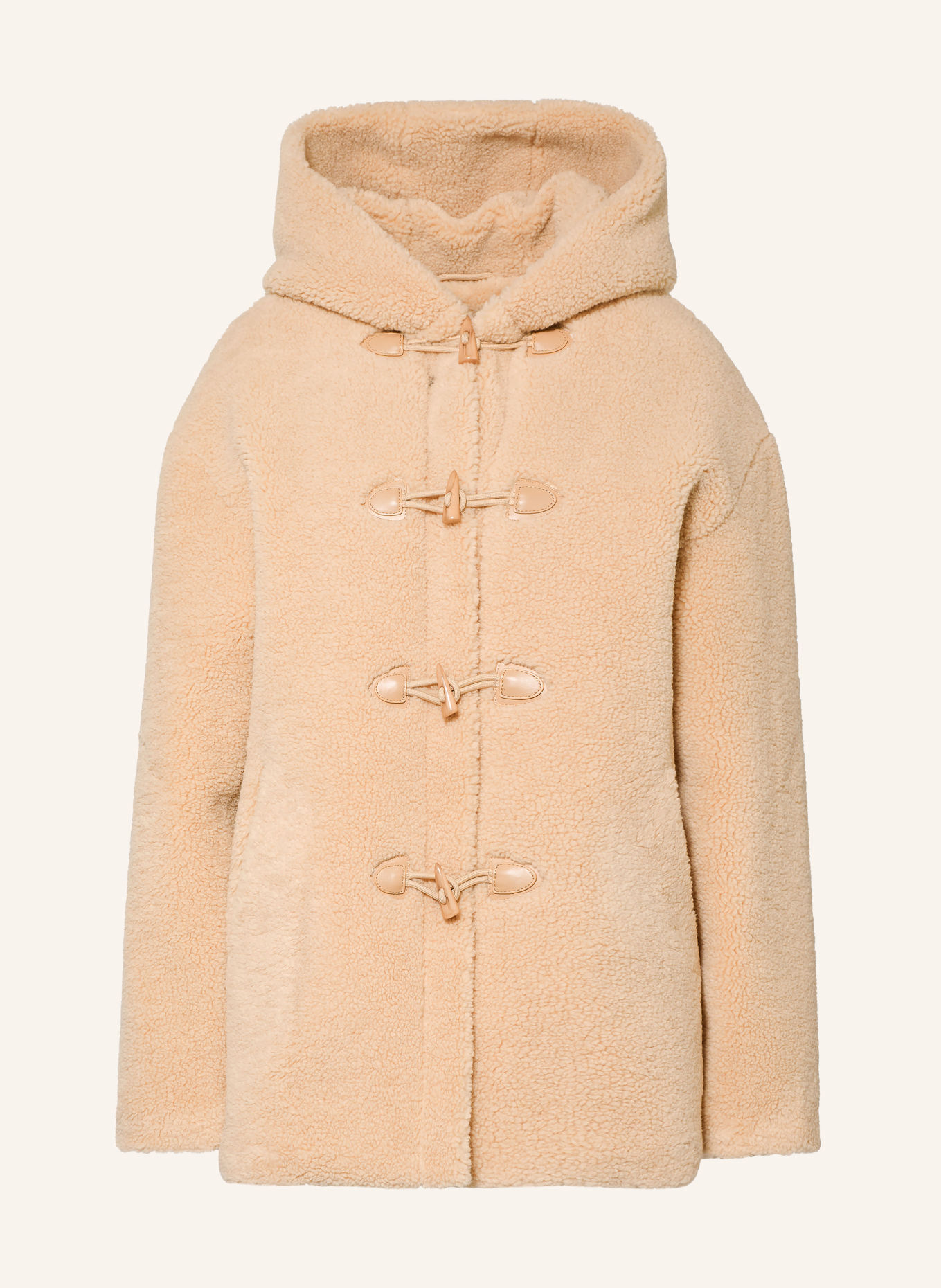 Juvia Dufflecoat THELMA aus Teddyfell: BEIGE