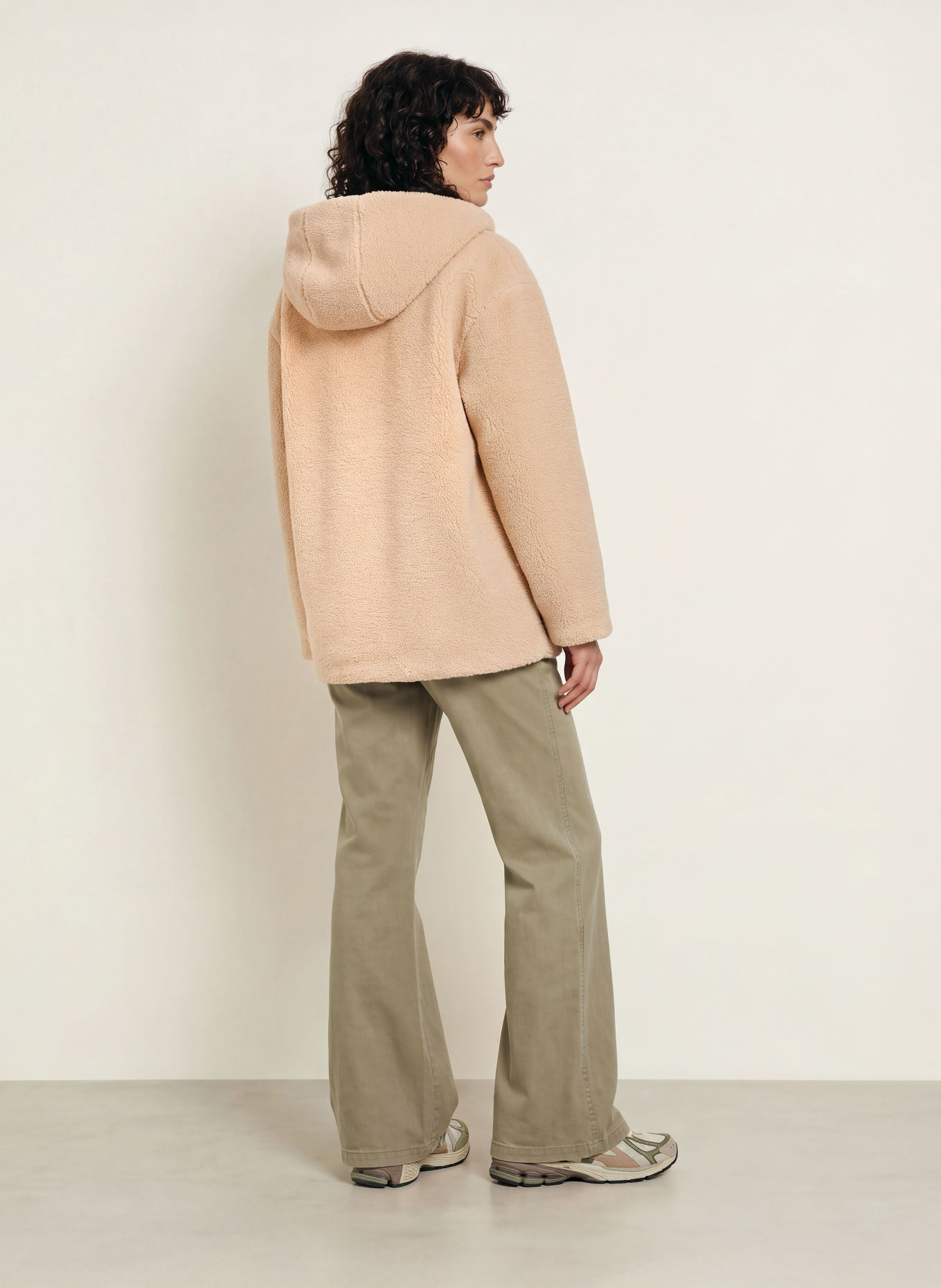 Juvia Dufflecoat THELMA aus Teddyfell: BEIGE