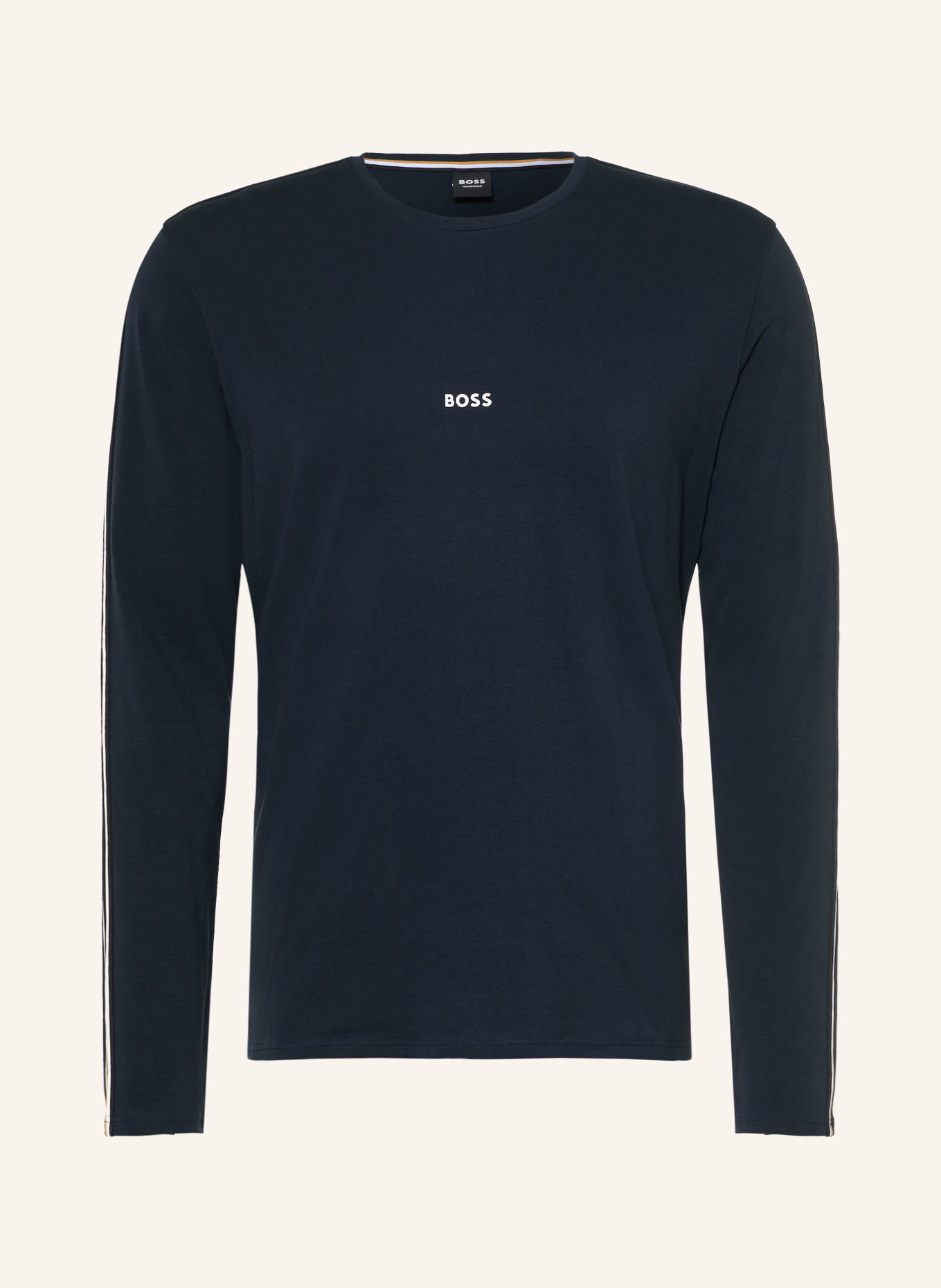 BOSS Pyjama-overdel: MØRKEBLÅ