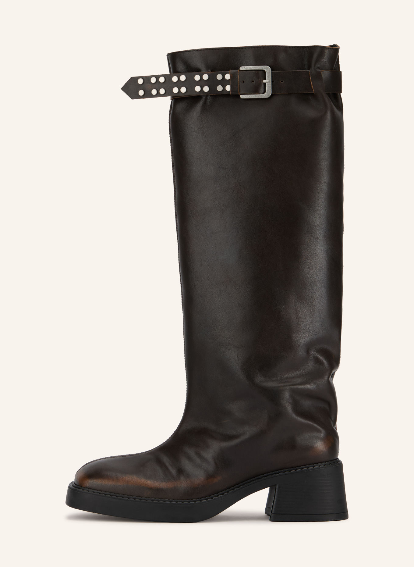 MIISTA KRISTEL Boots: DARK BROWN