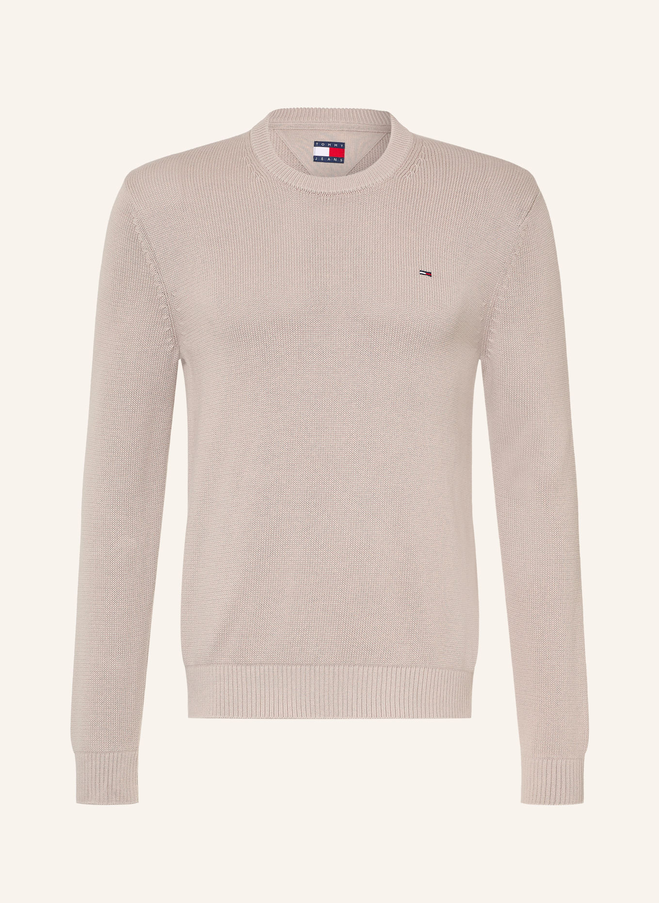 TOMMY JEANS Svetr: SVĚTLE ŠEDÁ