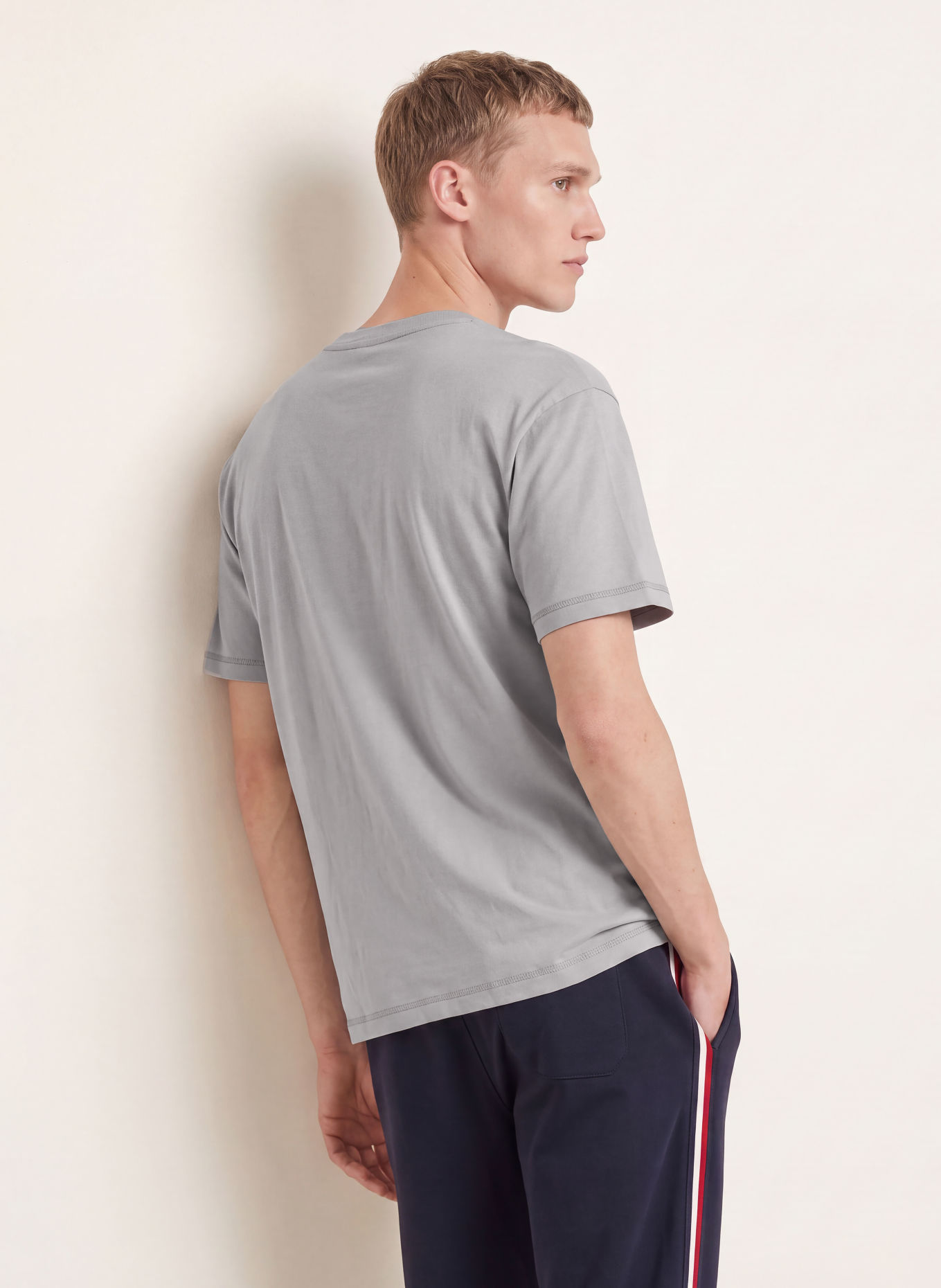 TOMMY HILFIGER Loungeshirt: BLÅGRÅ