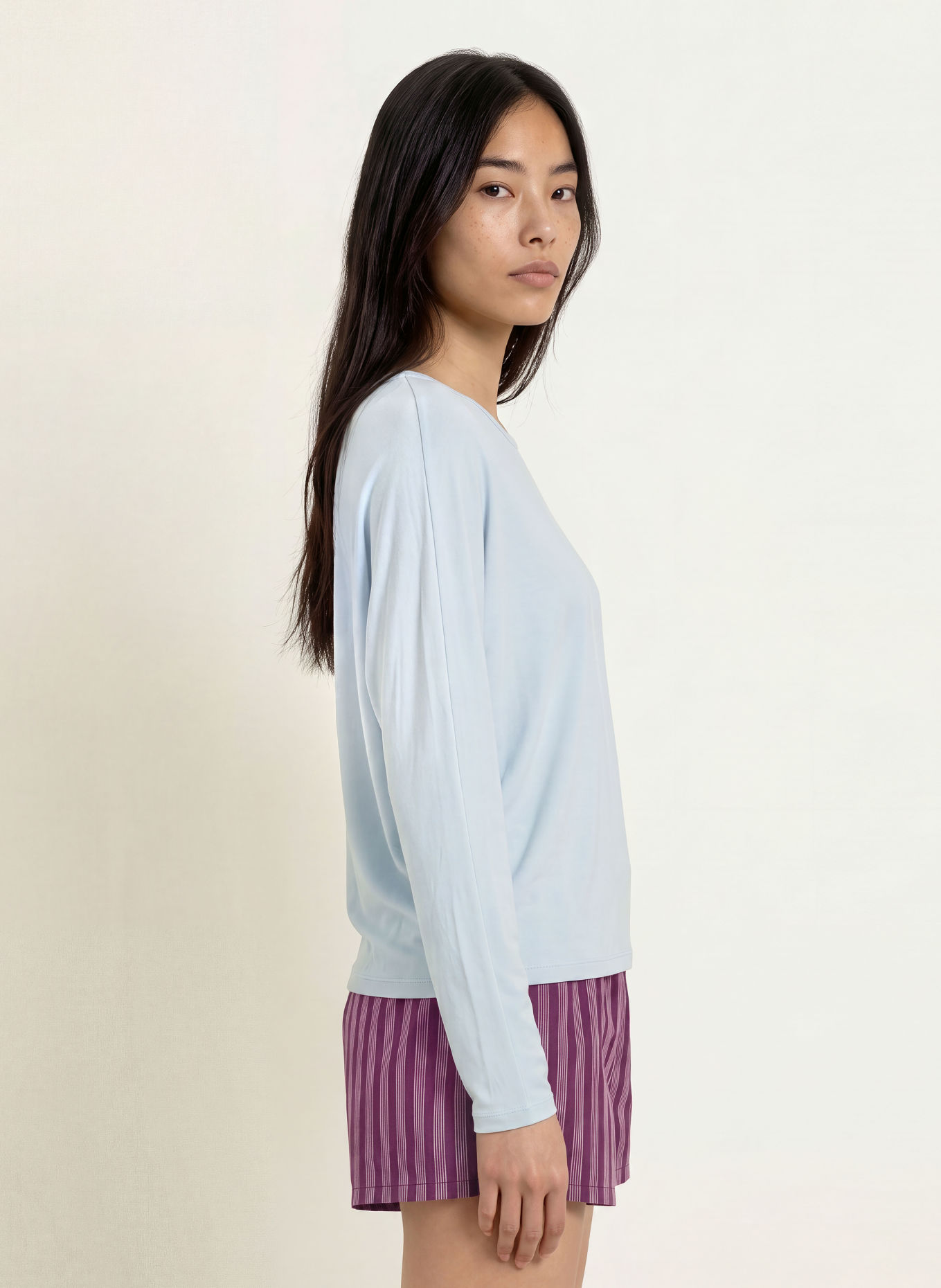 Calvin Klein ULTRA SOFT MODAL lounge shirt: LIGHT BLUE