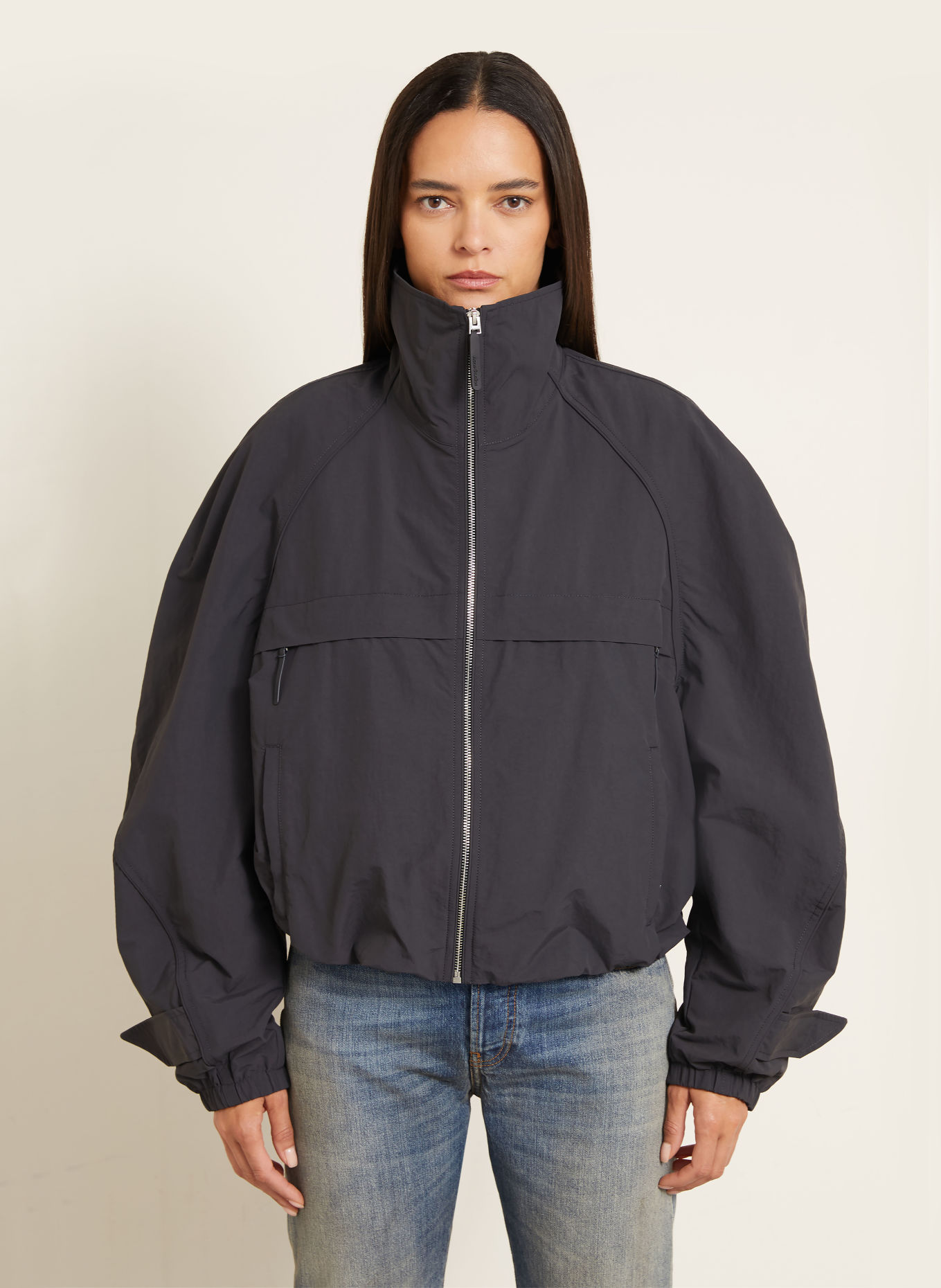 Acne Studios Bomber jacket: DARK BLUE