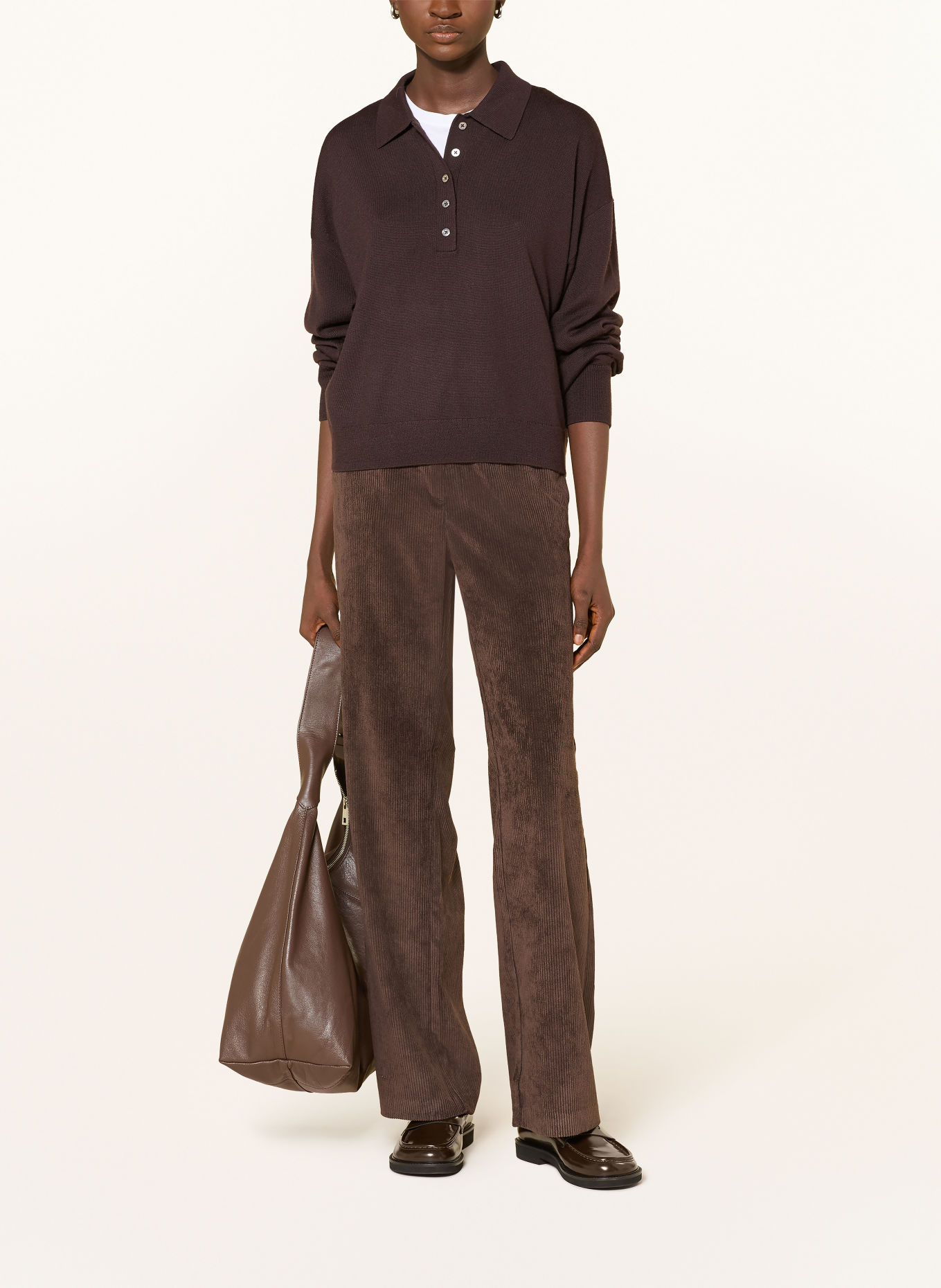 MAC Cordhose CHIARA: DUNKELBRAUN