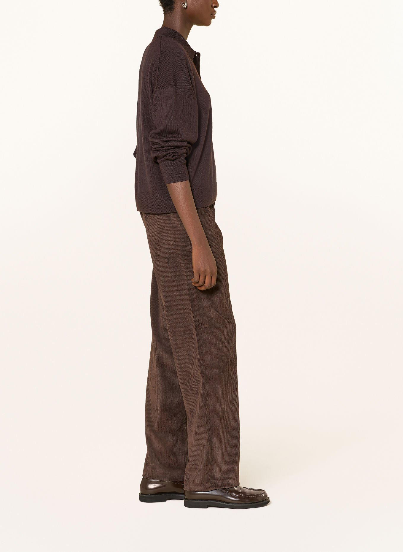 MAC Cordhose CHIARA: DUNKELBRAUN