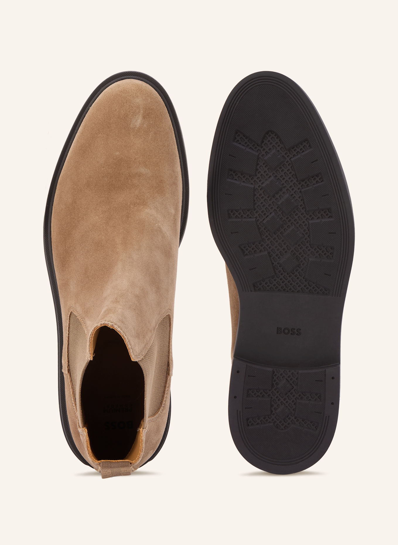 BOSS Chelsea-Boots CALEV: BEIGE