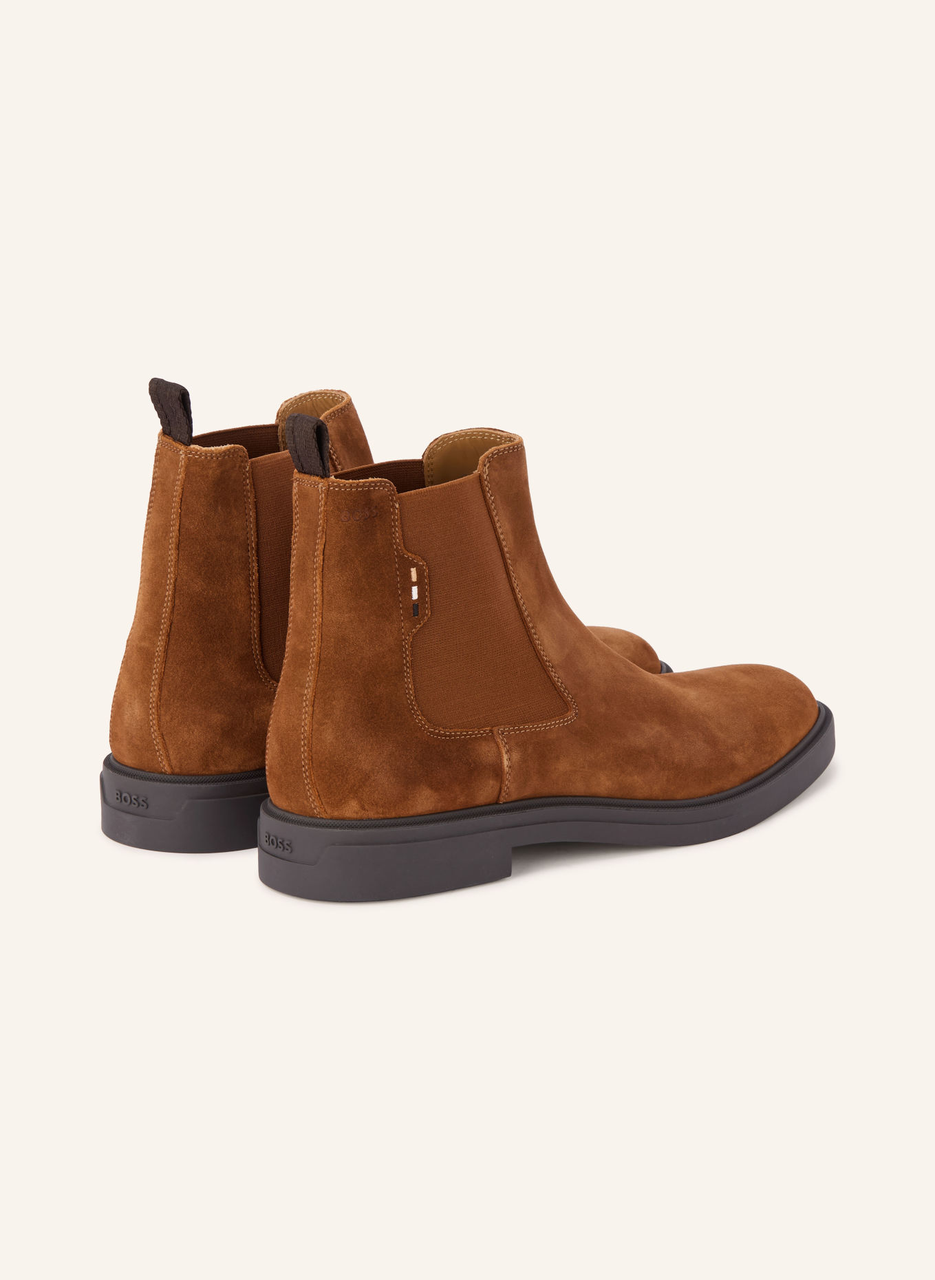 BOSS Chelsea-Boots CALEV: BRAUN