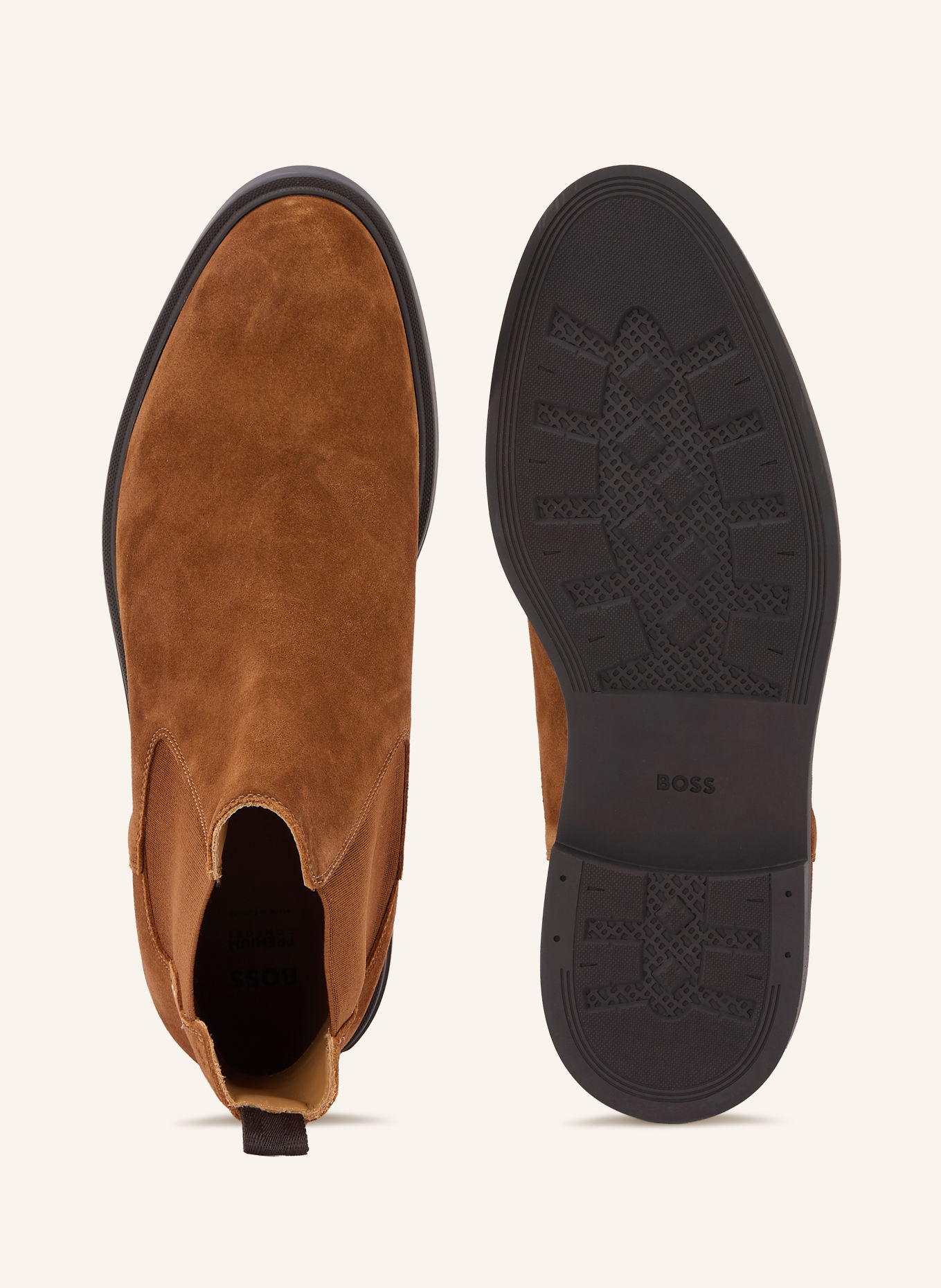 BOSS Chelsea-Boots CALEV: BRAUN