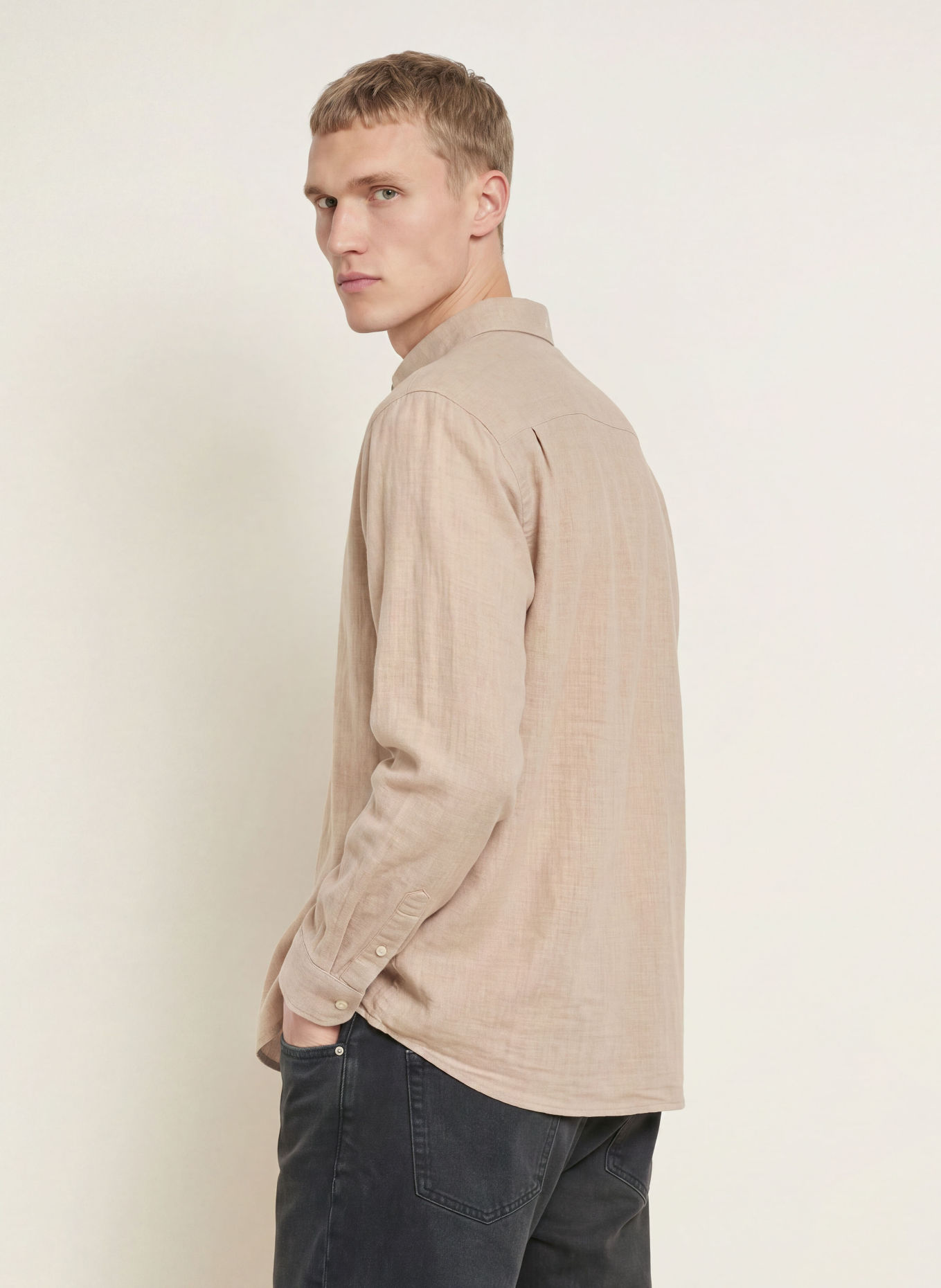 ARMEDANGELS Overhemd ARAAMO Relaxed Fit: BEIGE