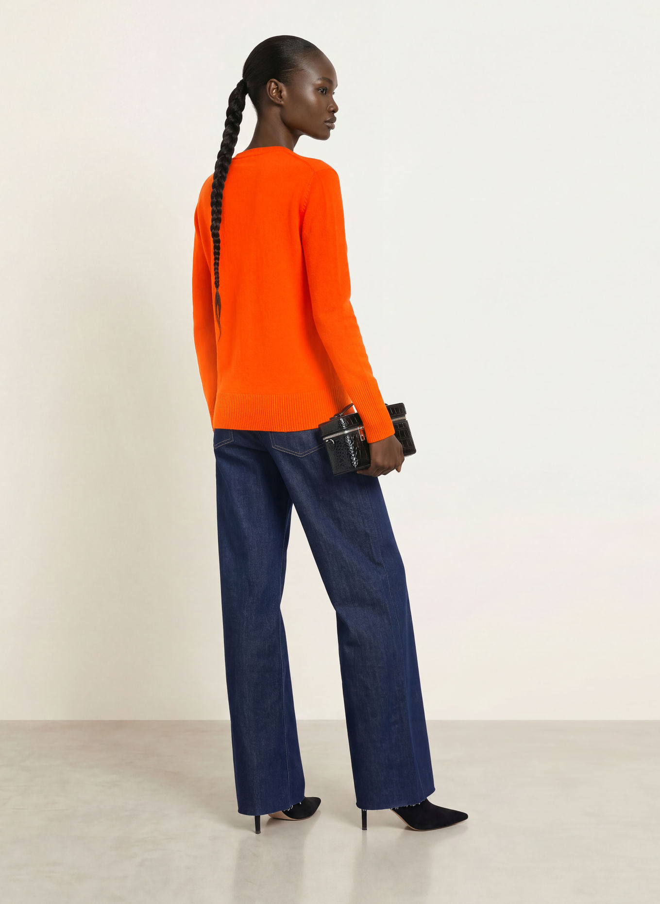 PATRIZIA PEPE Cashmere-Pullover: NEONROT