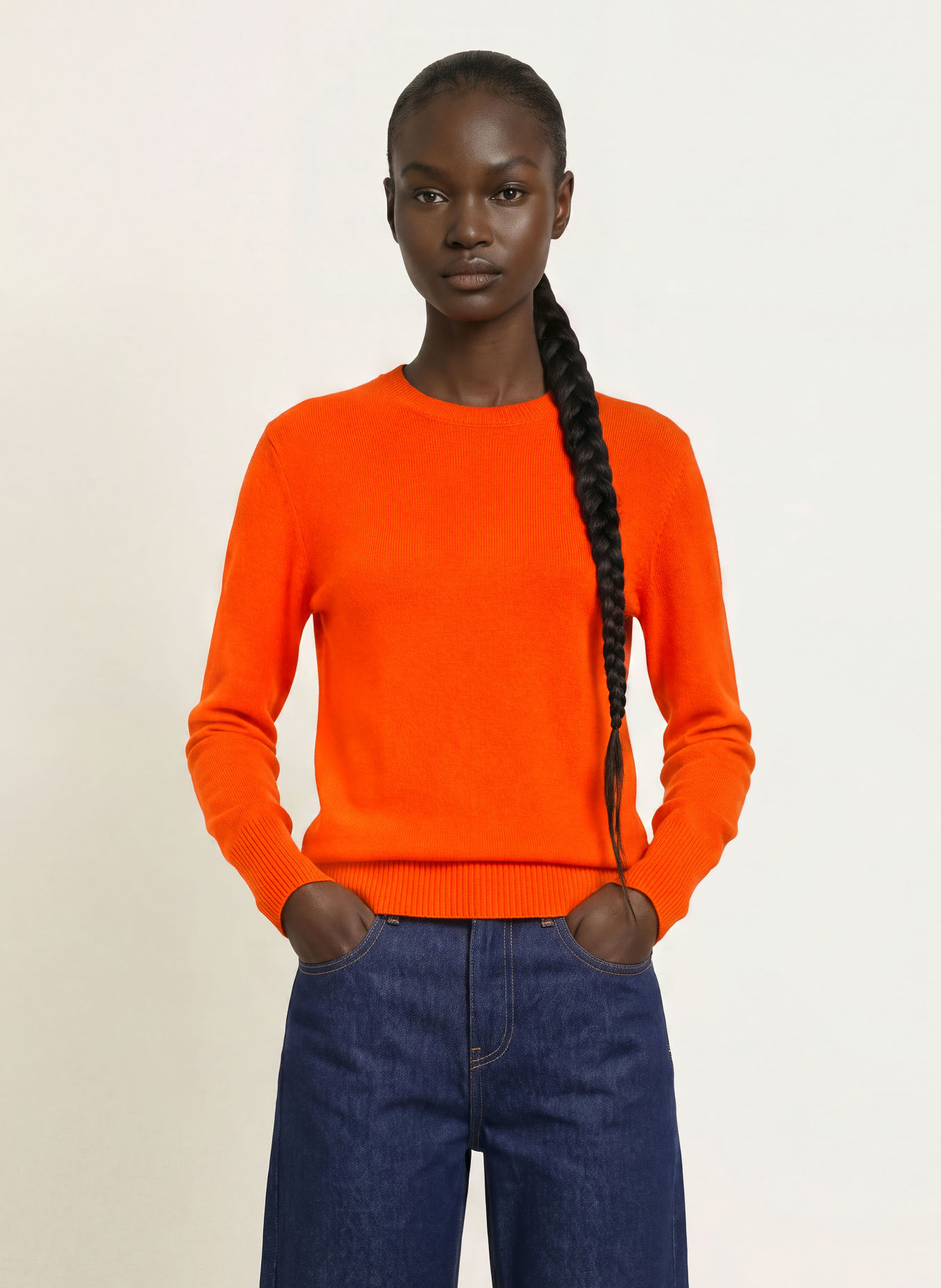PATRIZIA PEPE Cashmere-Pullover: NEONROT