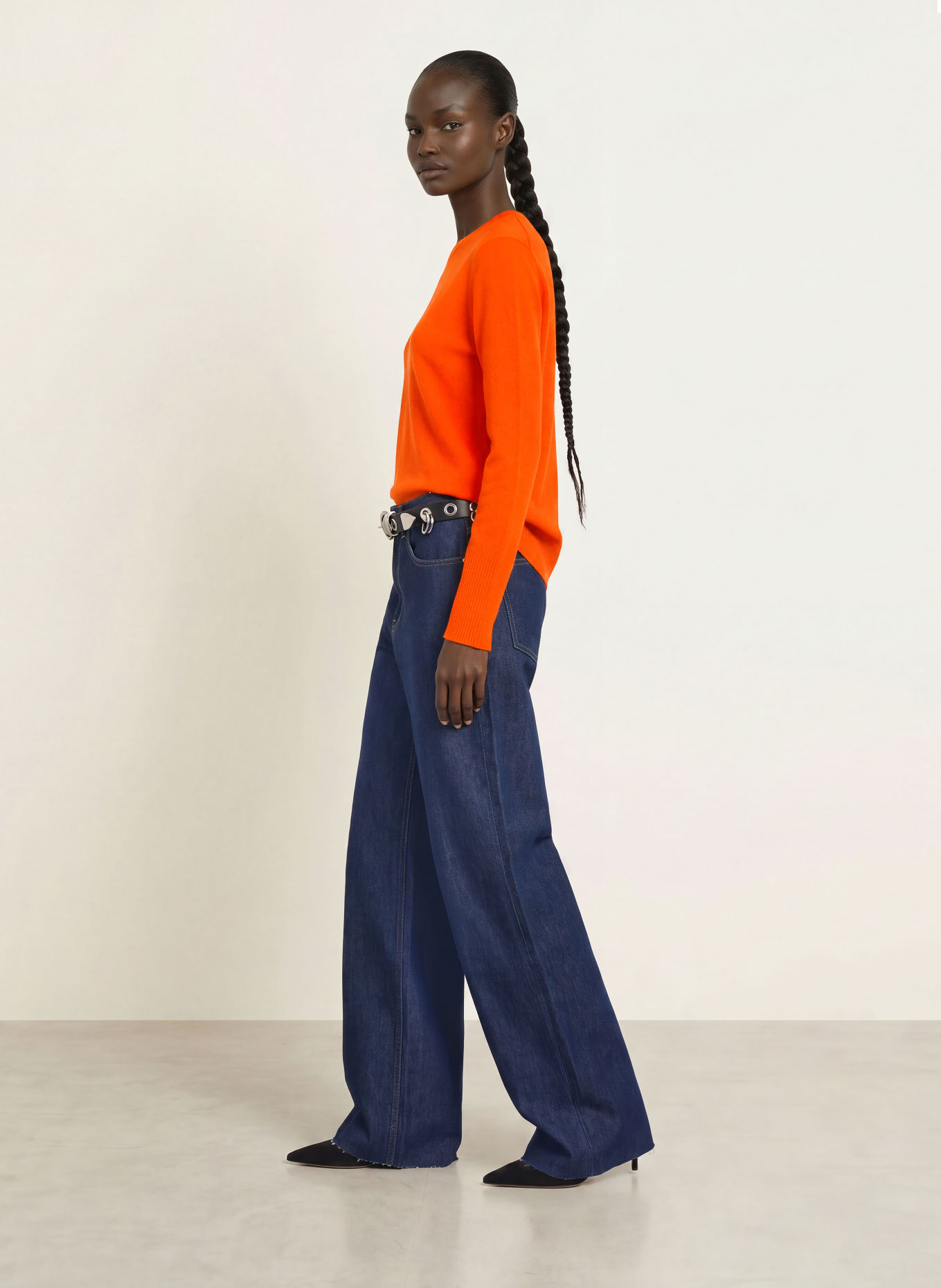 PATRIZIA PEPE Cashmere-Pullover: NEONROT