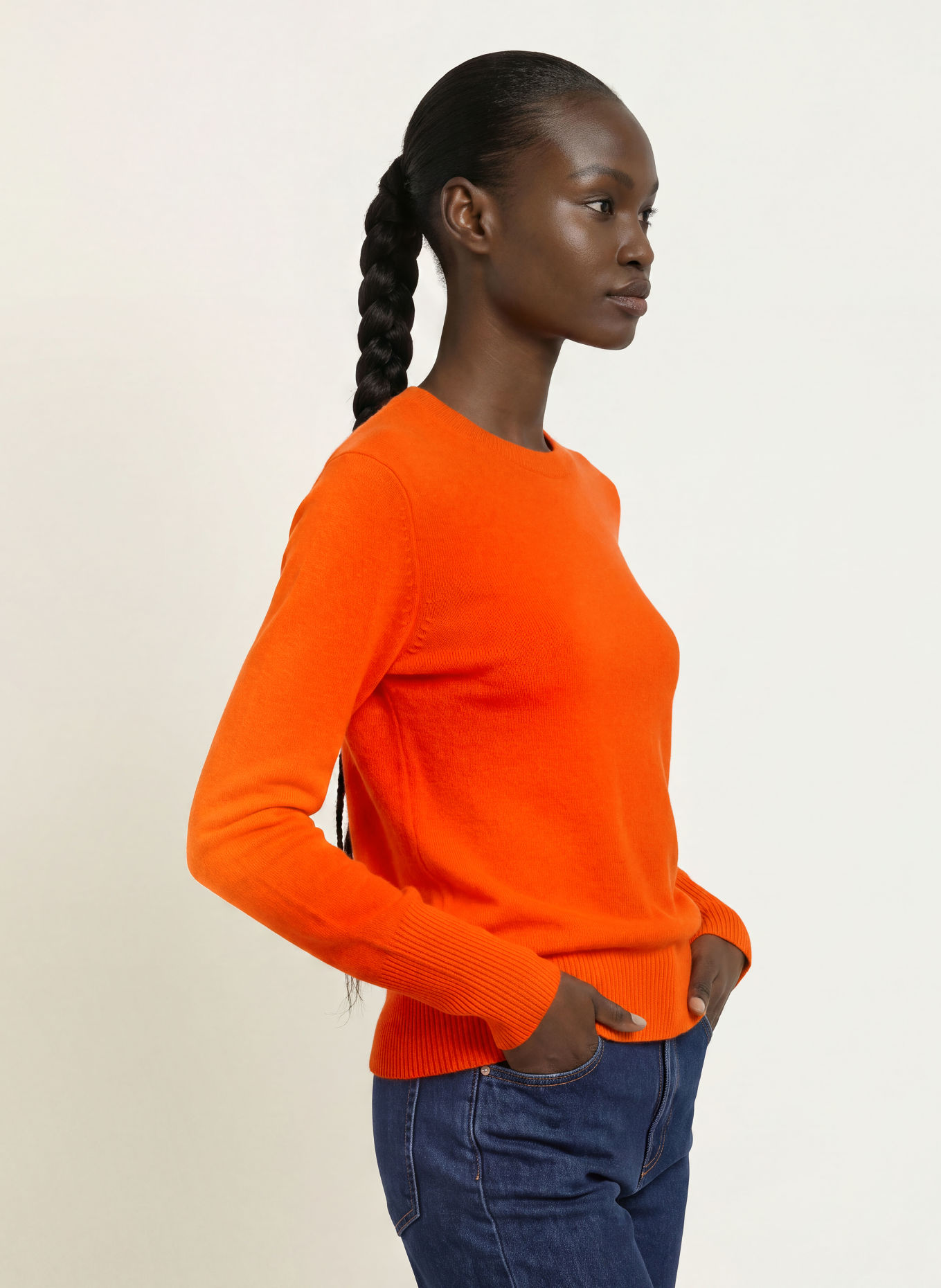 PATRIZIA PEPE Cashmere-Pullover: NEONROT