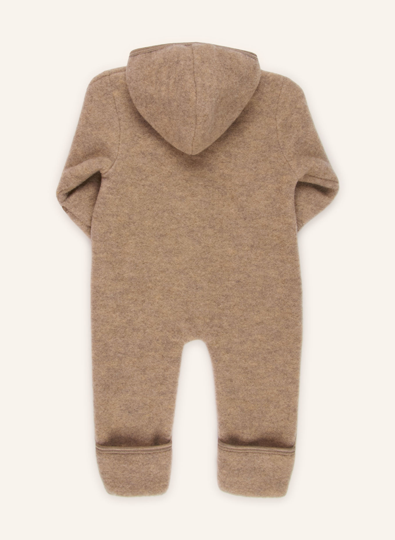ENGEL Fleece-Overall: BEIGE