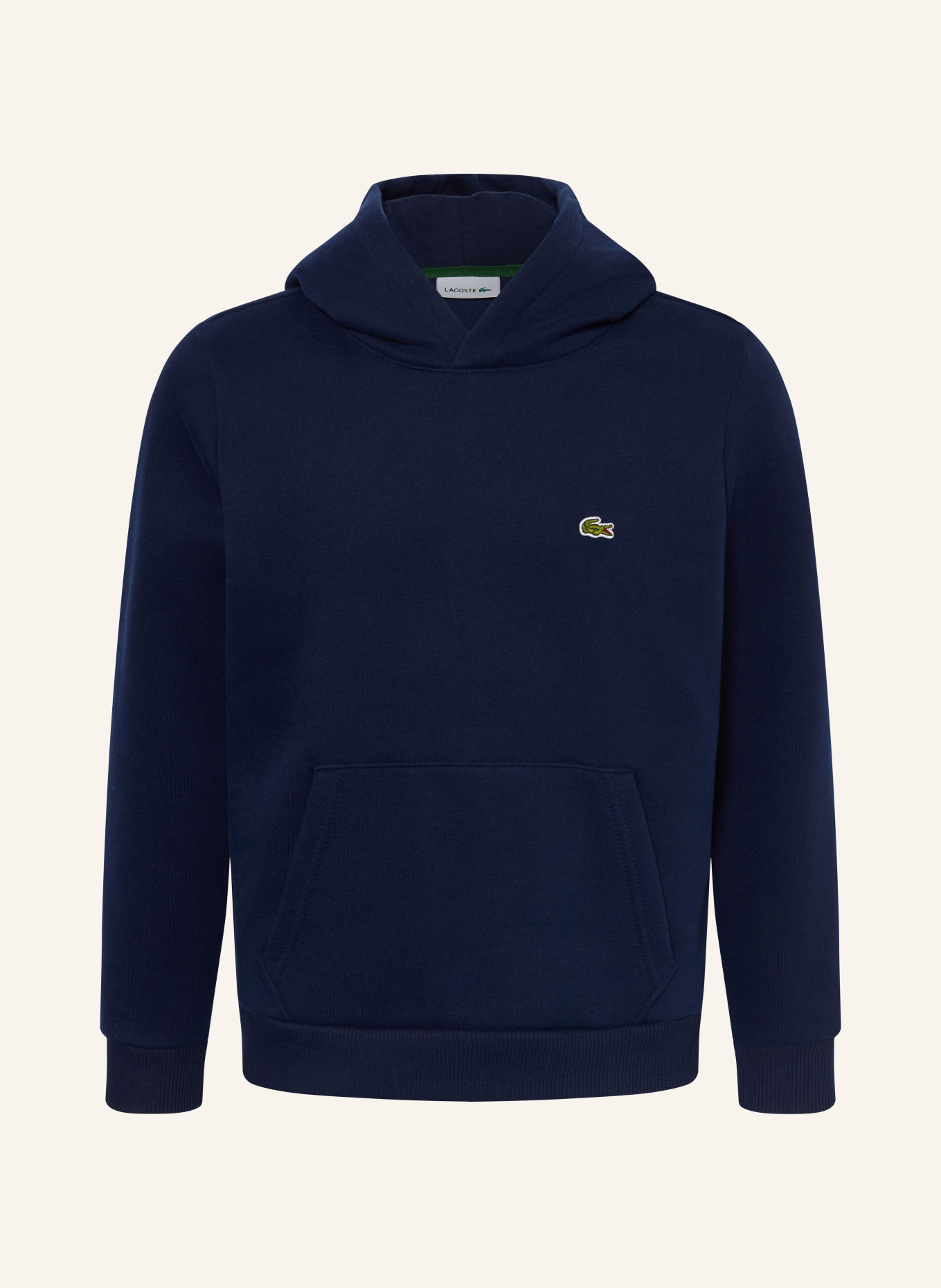LACOSTE hoodie: DONKERBLAUW