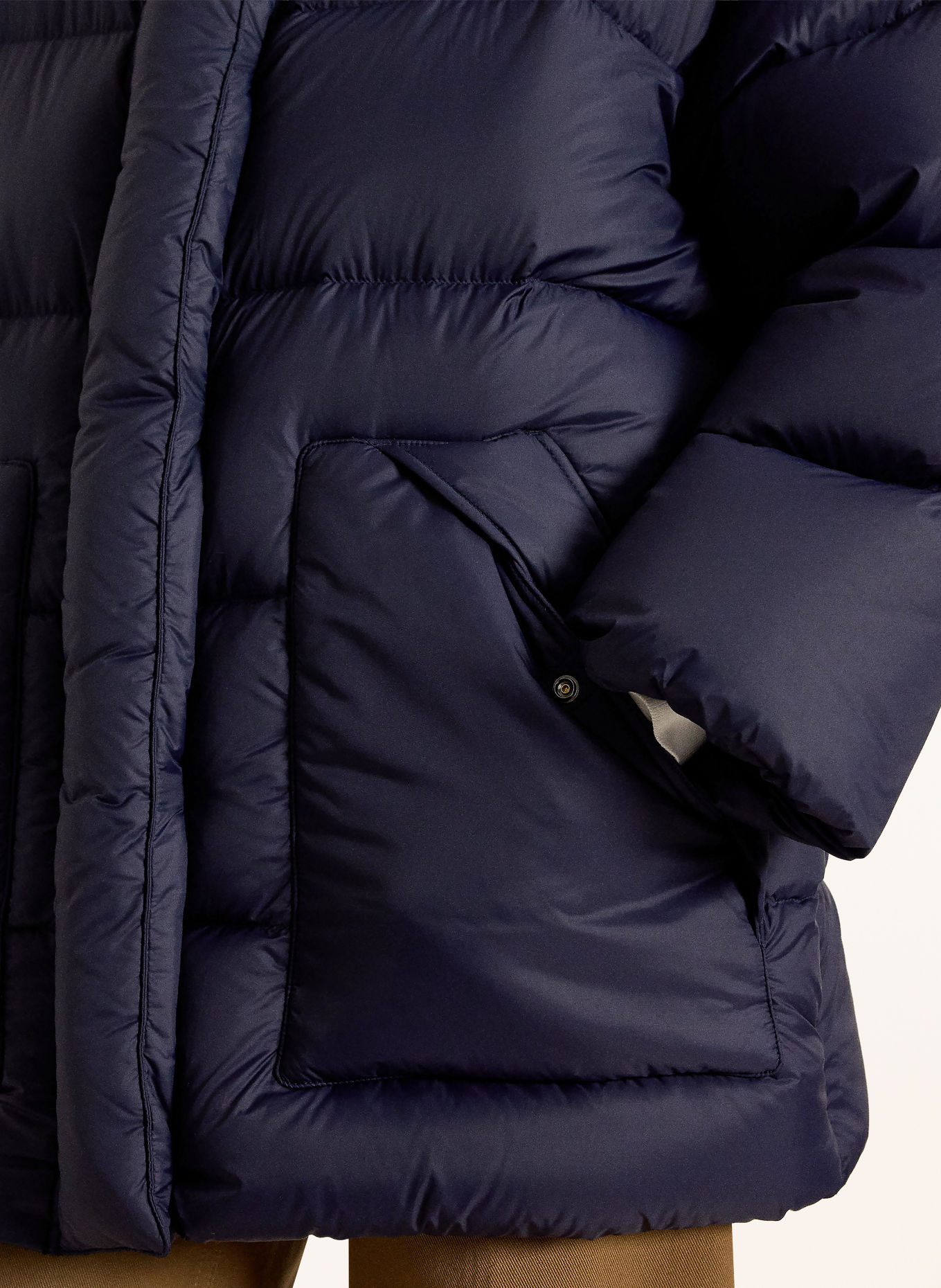 POLO RALPH LAUREN donsjas: DONKERBLAUW