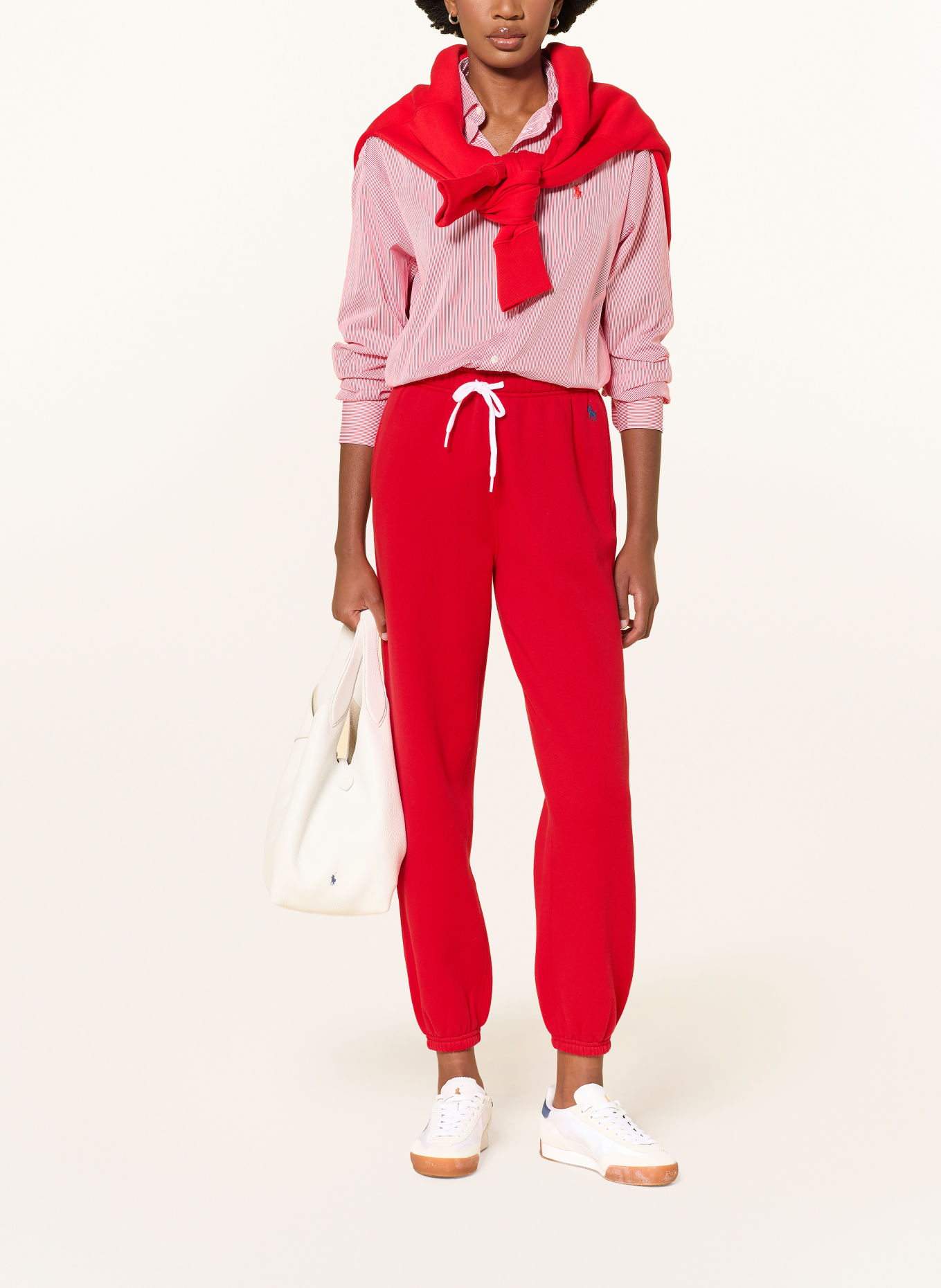 POLO RALPH LAUREN Sweatpants: RED