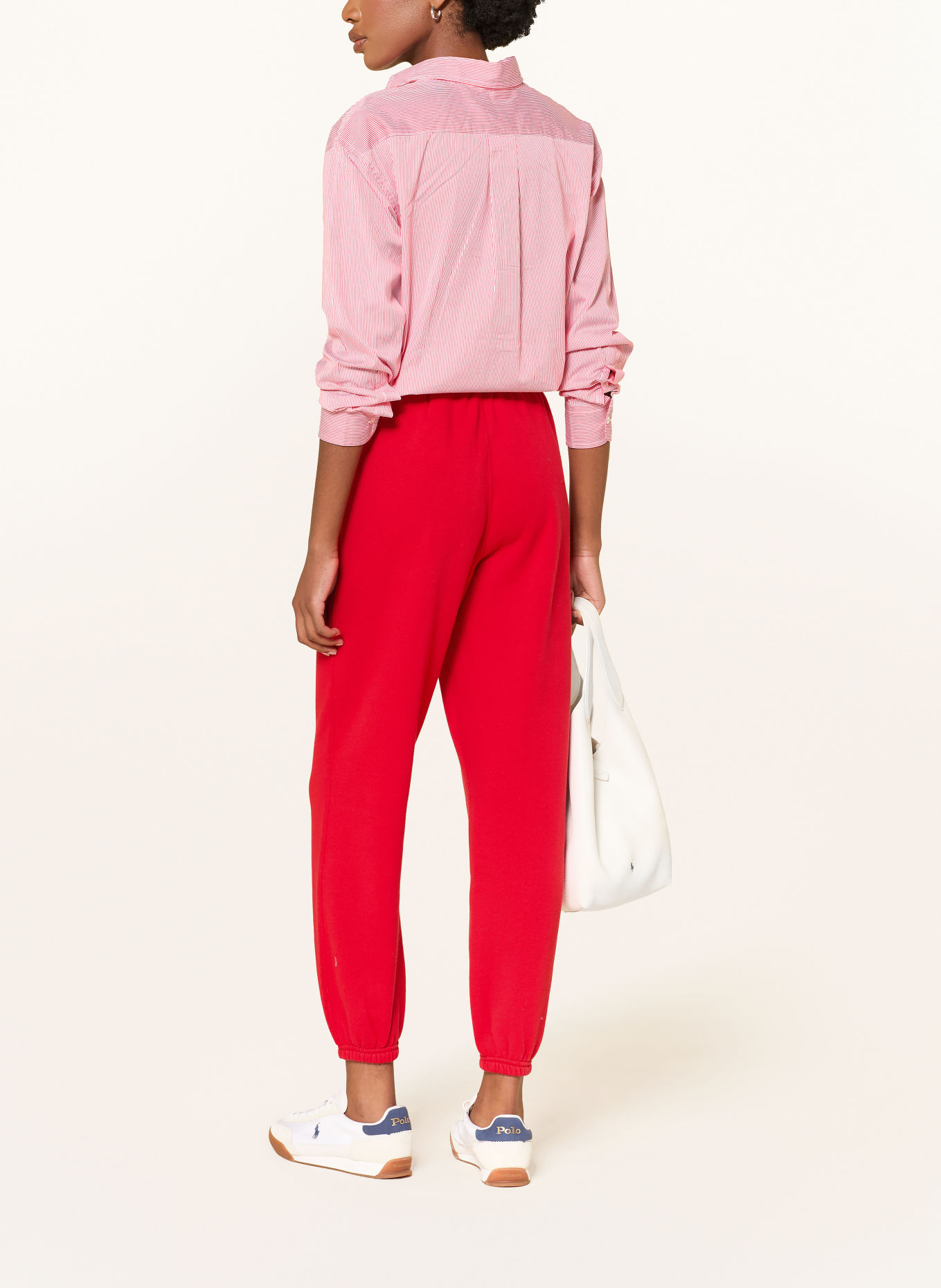 POLO RALPH LAUREN Sweatpants: RED