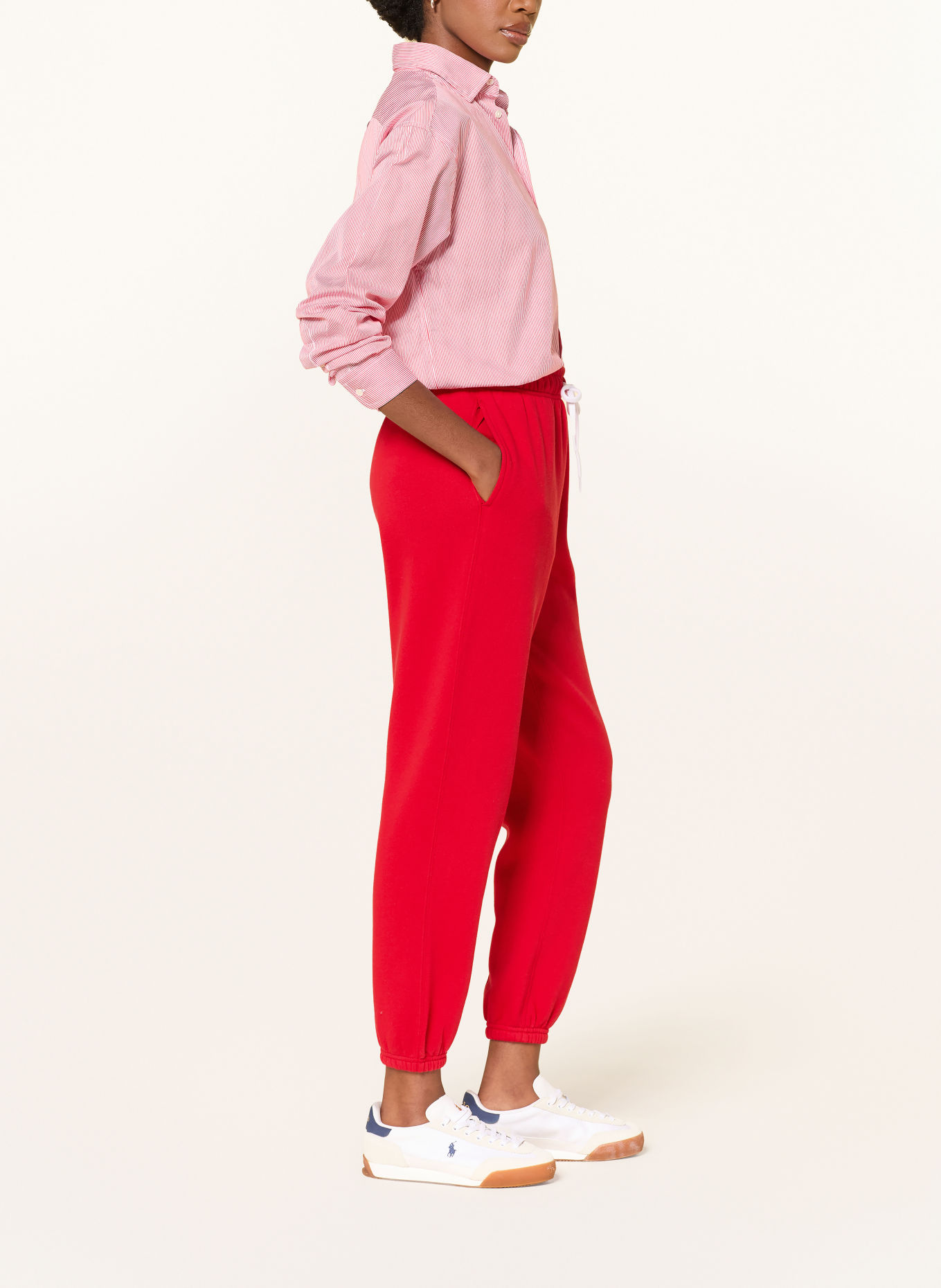 POLO RALPH LAUREN Sweatpants: RED
