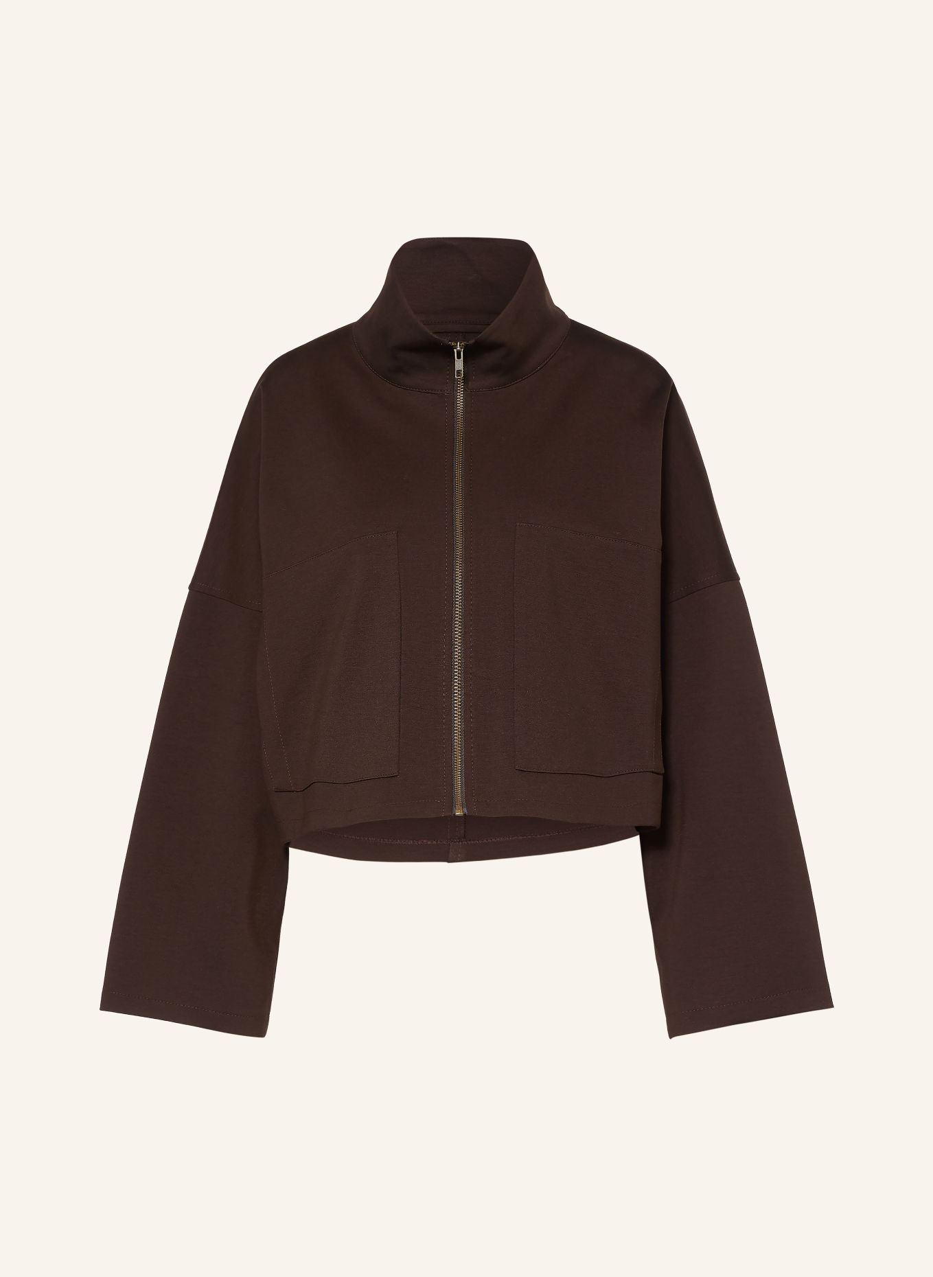 DRYKORN ELSTOW_1 box jacket: DARK BROWN