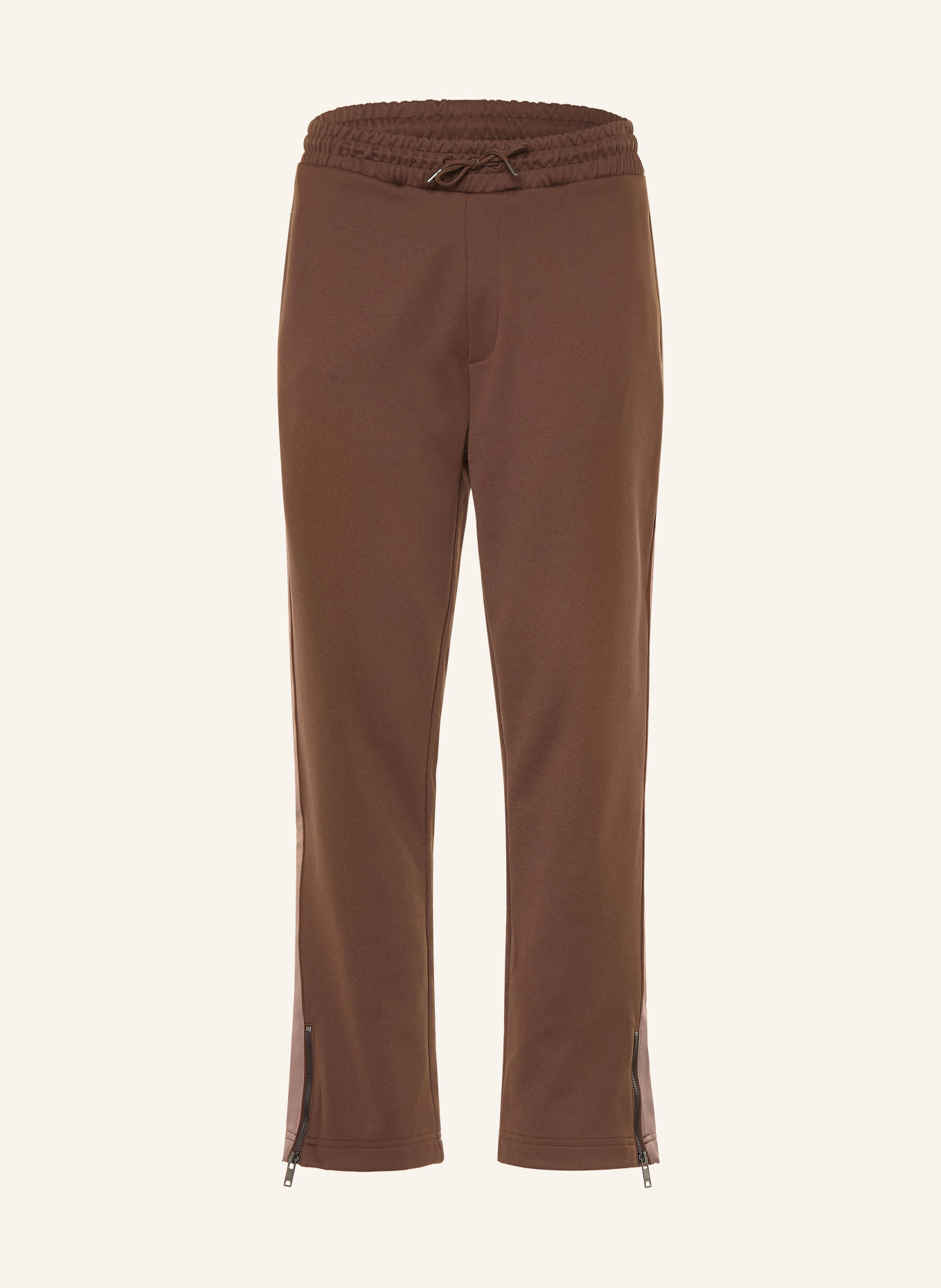 HUGO Hose DOLOS im Jogging-Stil: BRAUN / HELLBRAUN