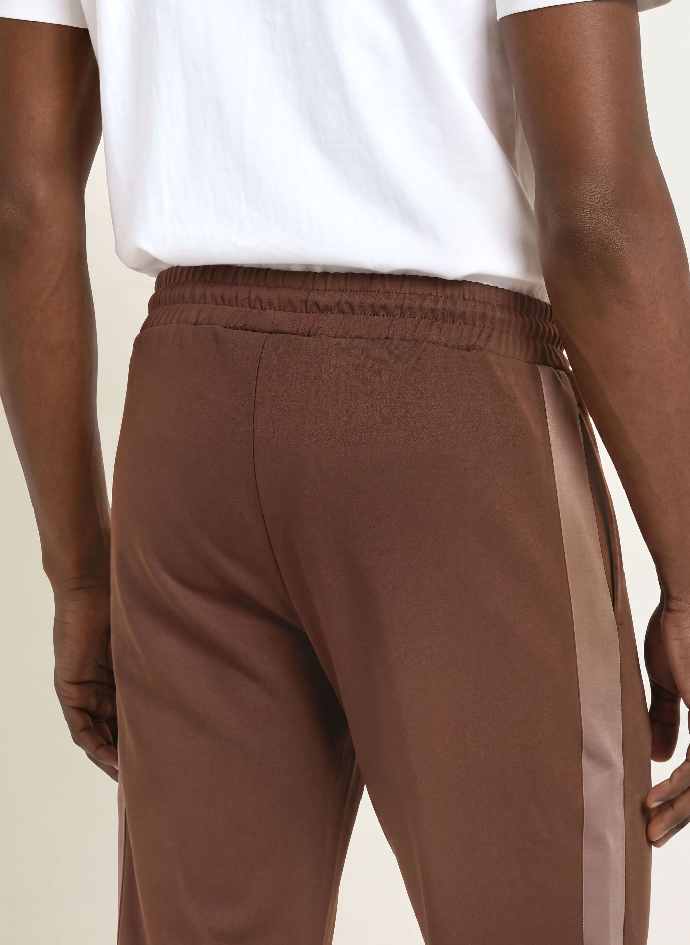 HUGO Hose DOLOS im Jogging-Stil: BRAUN / HELLBRAUN