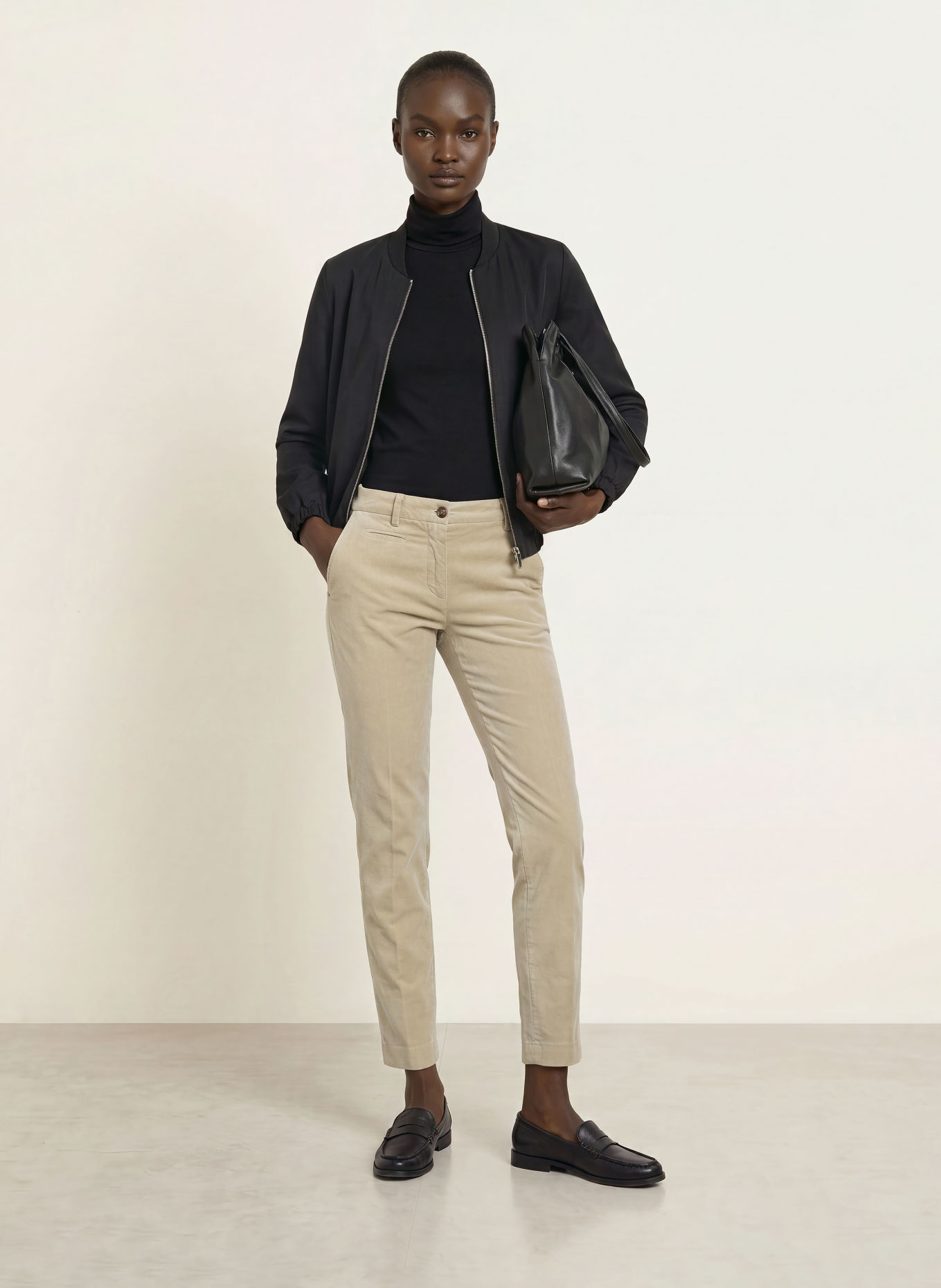 MASON'S Marlenehose NEW YORK: BEIGE