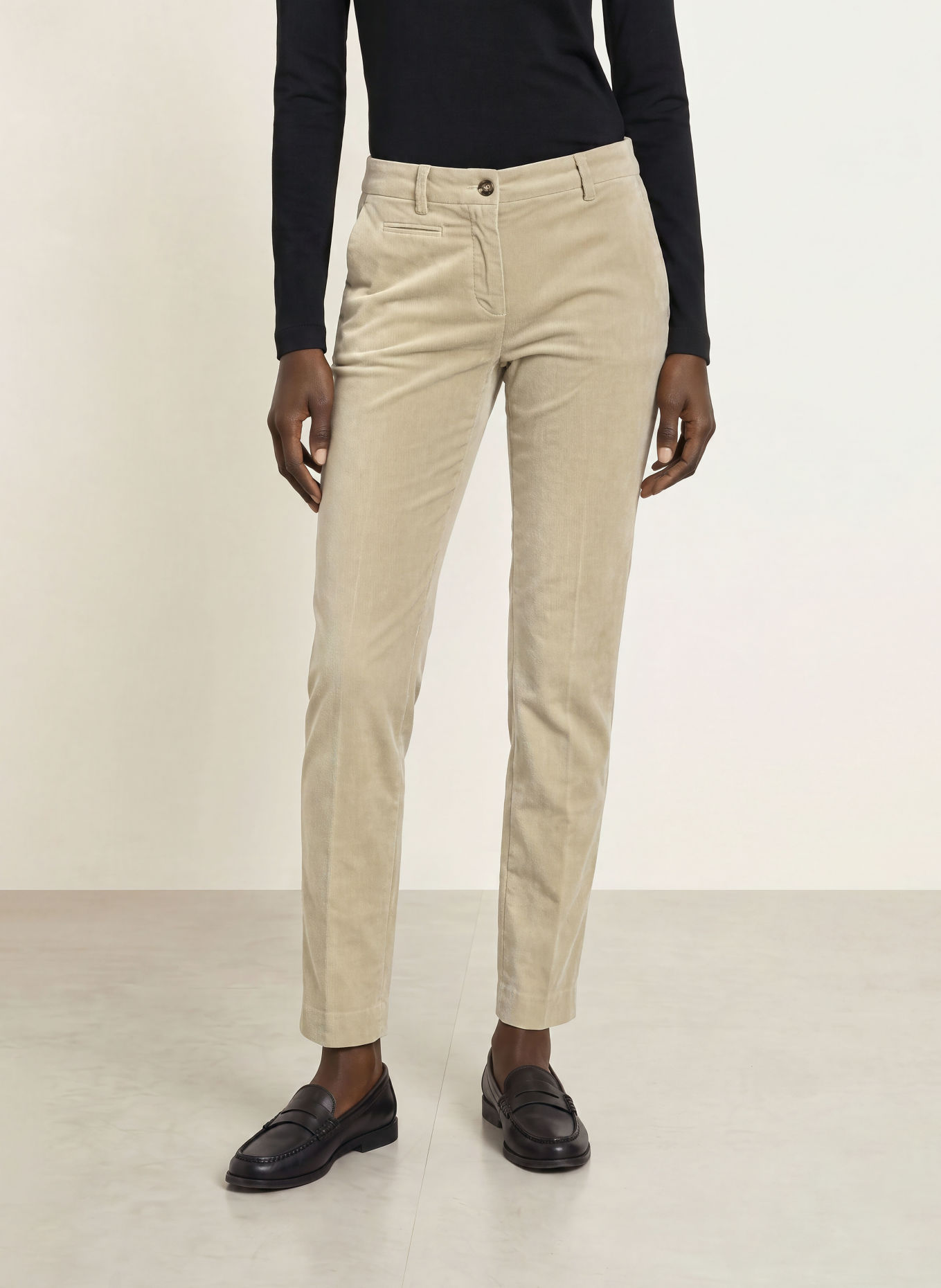 MASON'S Marlenehose NEW YORK: BEIGE