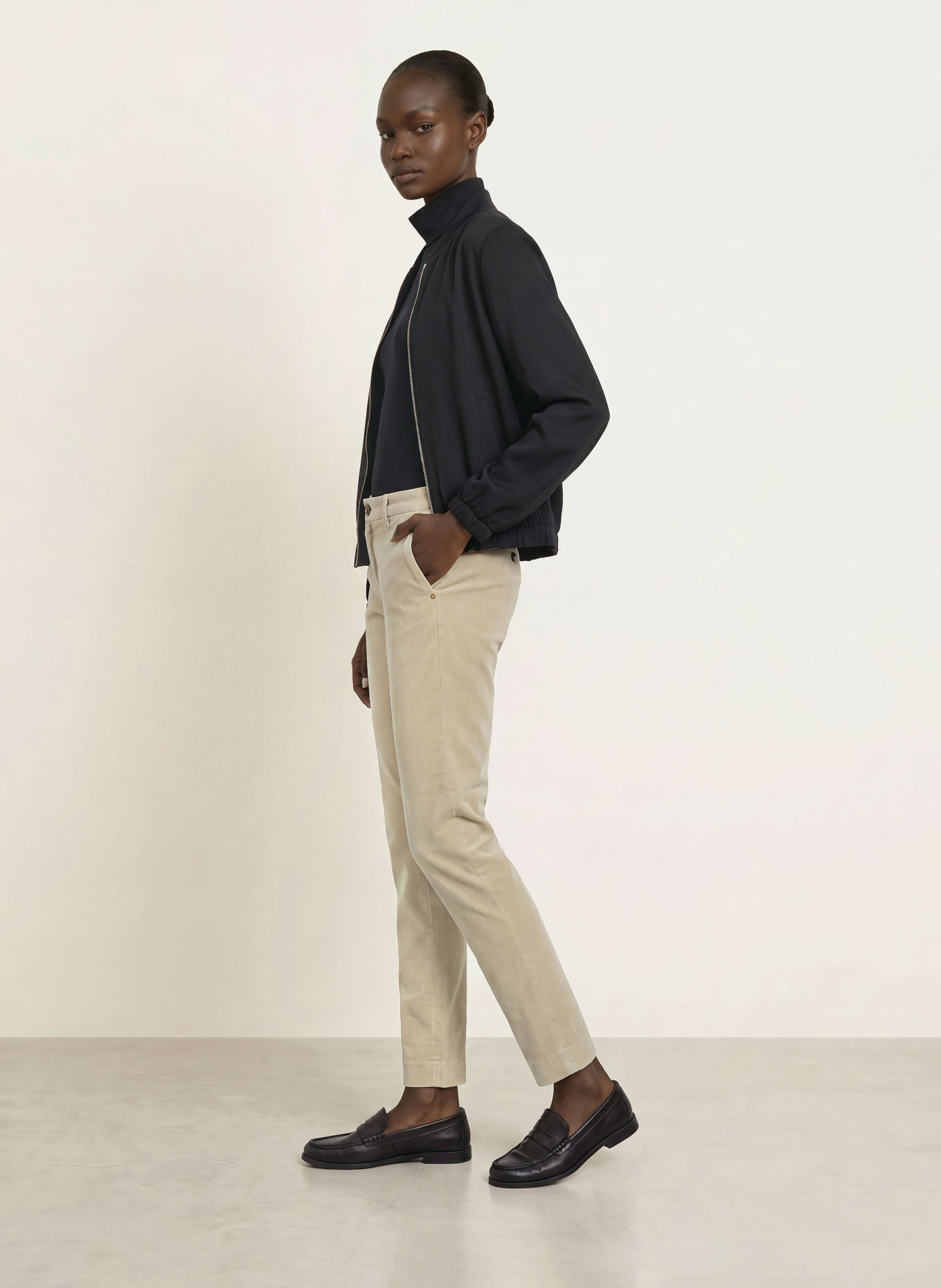 MASON'S Marlenehose NEW YORK: BEIGE