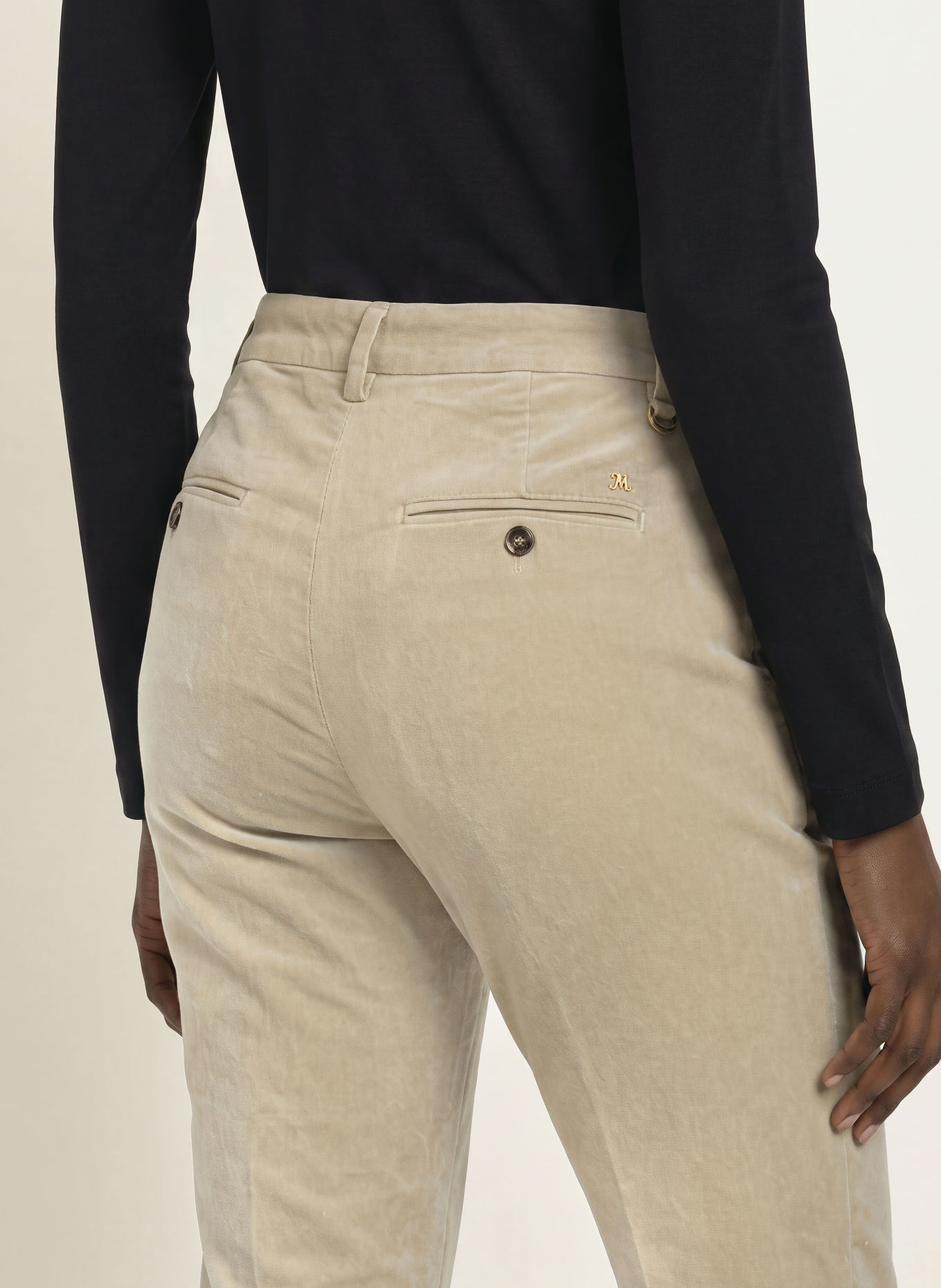 MASON'S Marlenehose NEW YORK: BEIGE