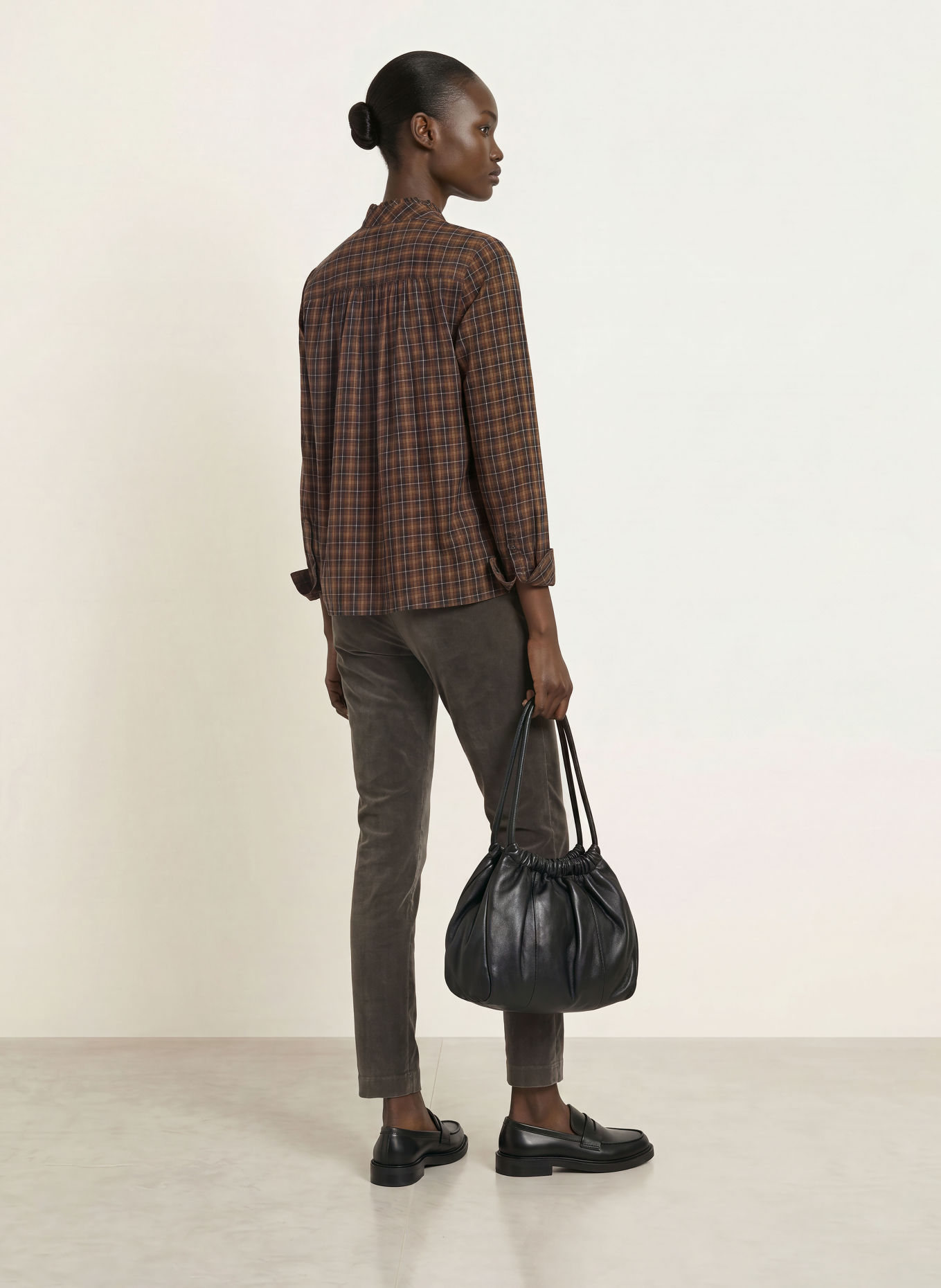 MASON'S Marlenehose NEW YORK: DUNKELGRAU