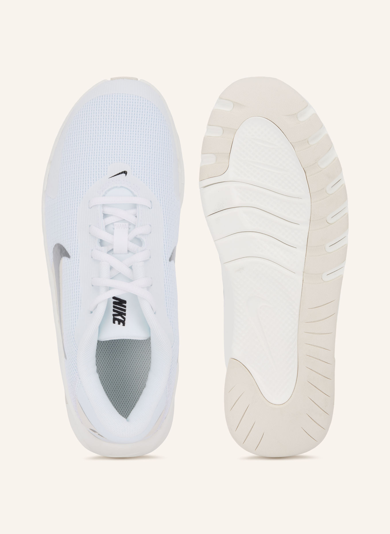 Nike Fitnessschoenen FLEX TRAIN: WIT / ZILVER / ZWART