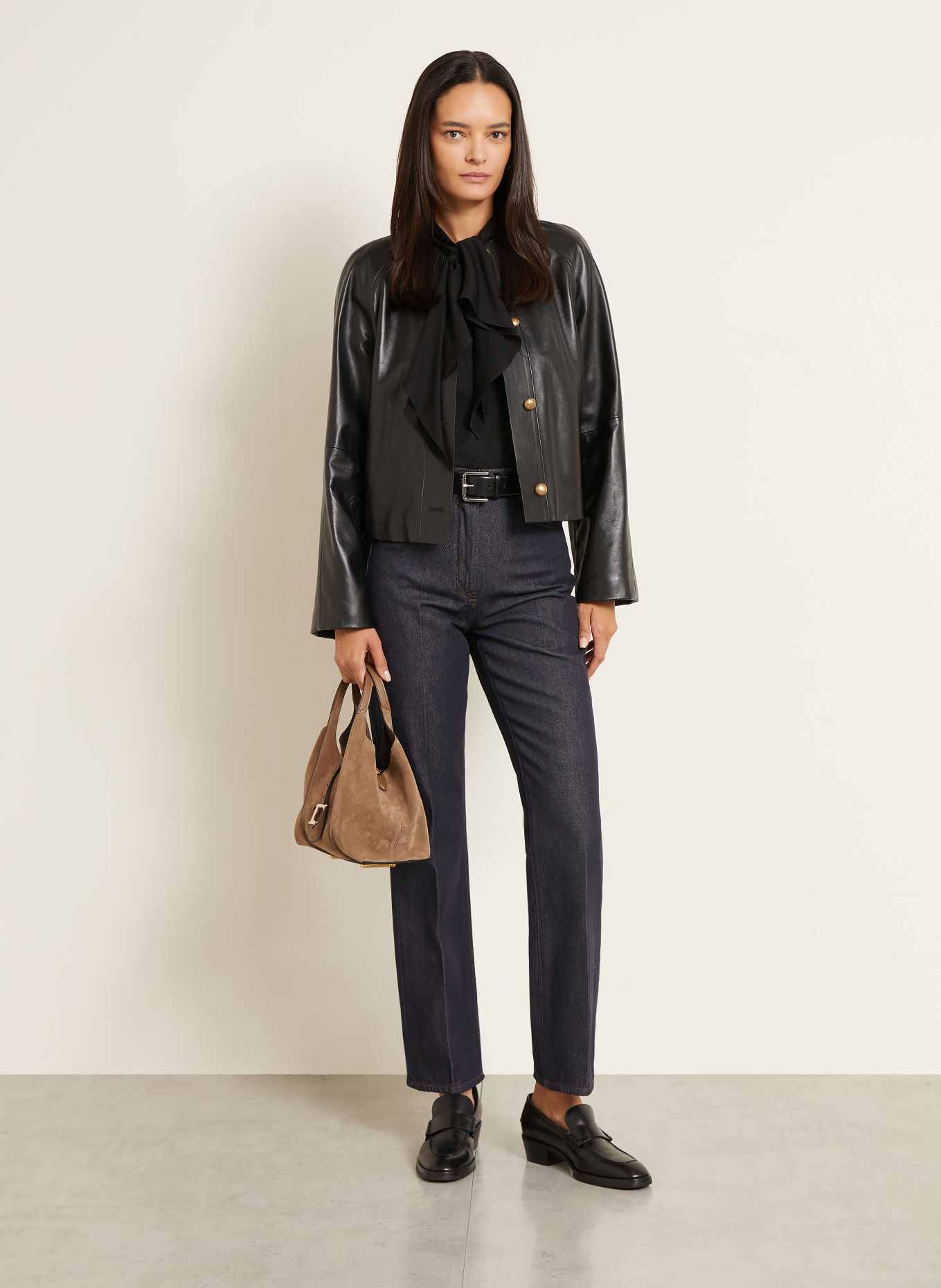 TOD'S Shopper MINI: BEIGE