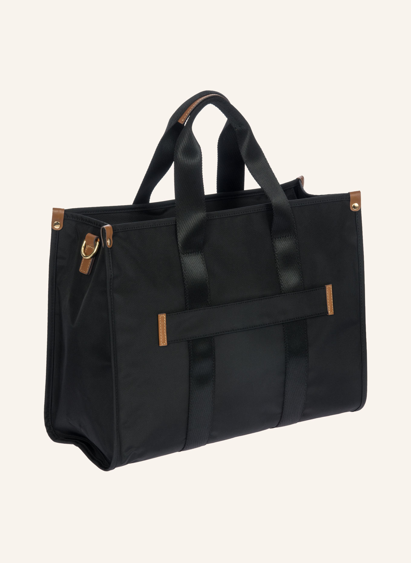 BRIC'S Laptoptas OPERA BAG MEDIUM: ZWART / BRUIN