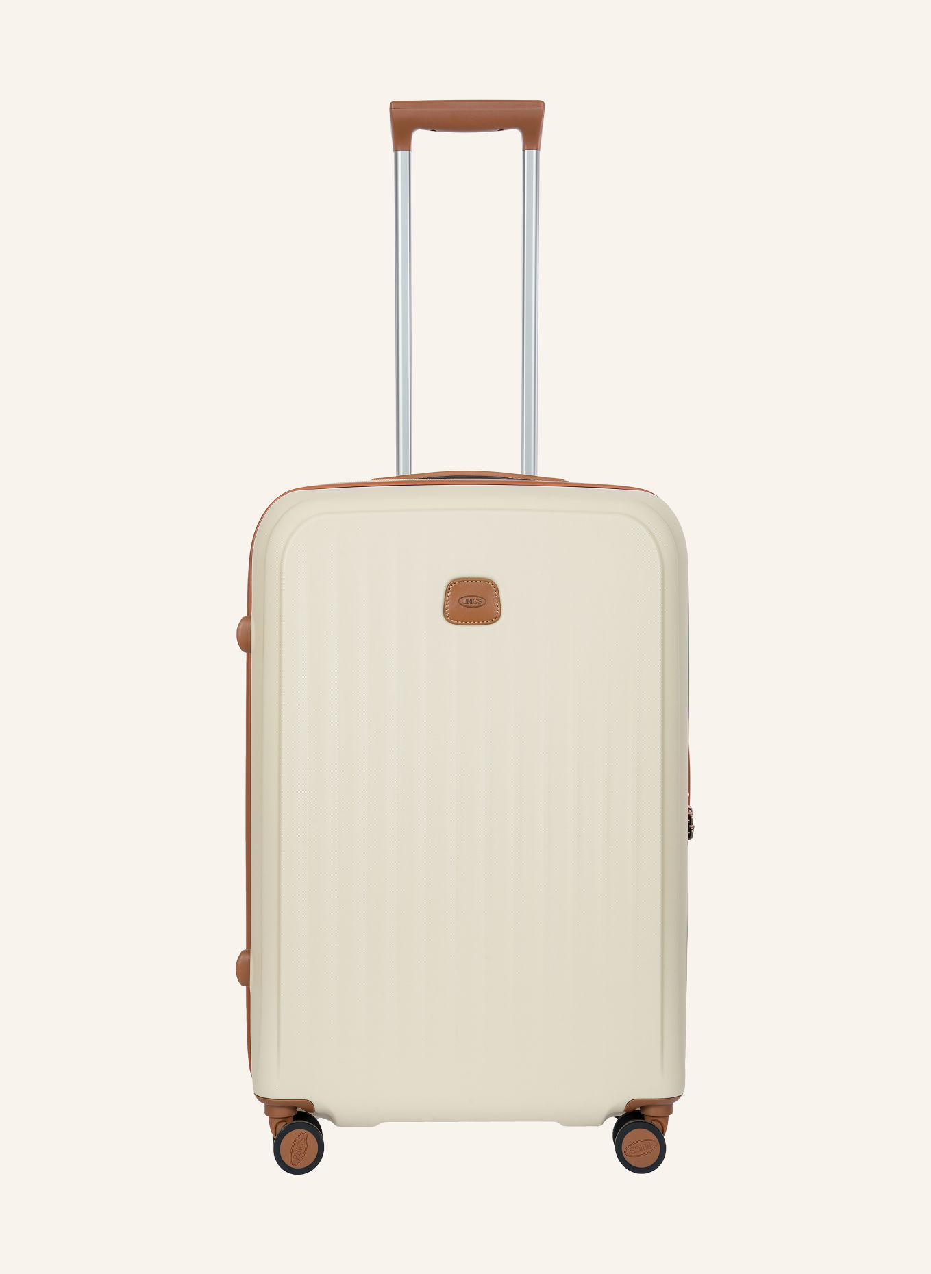 BRIC'S Trolley TAORMINA MEDIUM: CRÈME / ZILVER / BRUIN