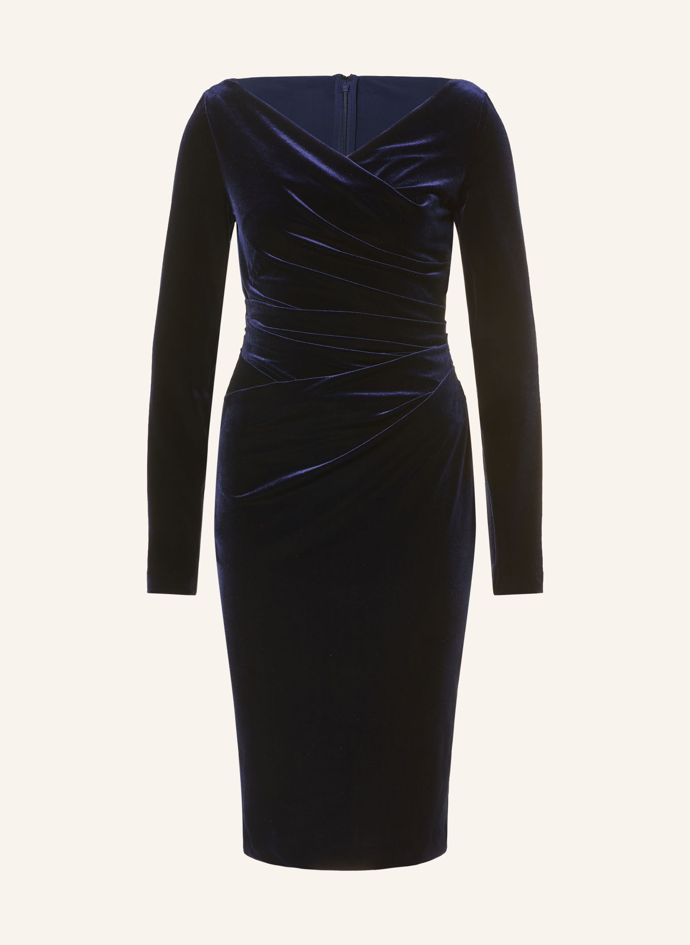 TALBOT RUNHOF Rochie de cocktail din catifea: 436 MOONLIGHT