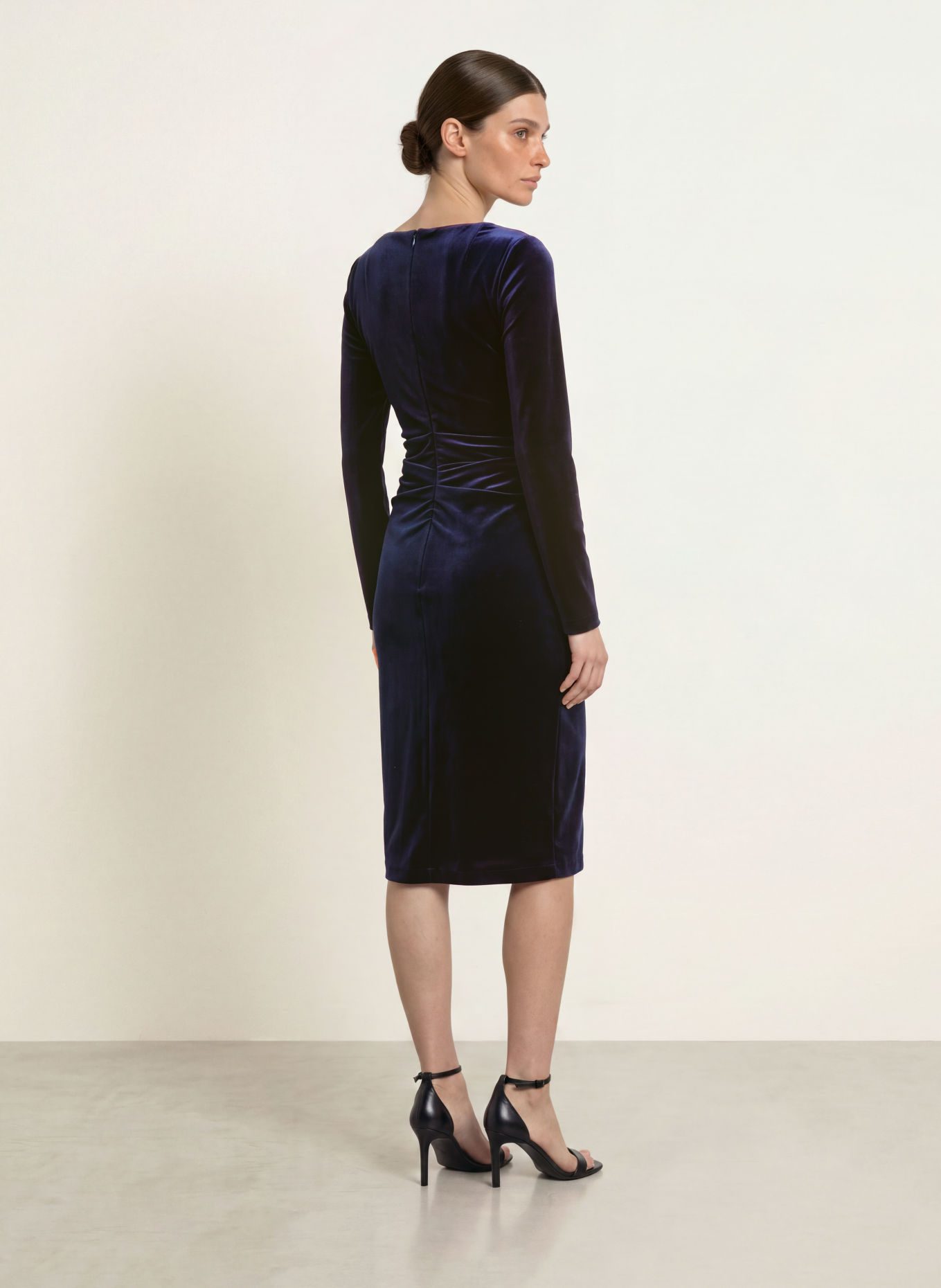 TALBOT RUNHOF Rochie de cocktail din catifea: 436 MOONLIGHT