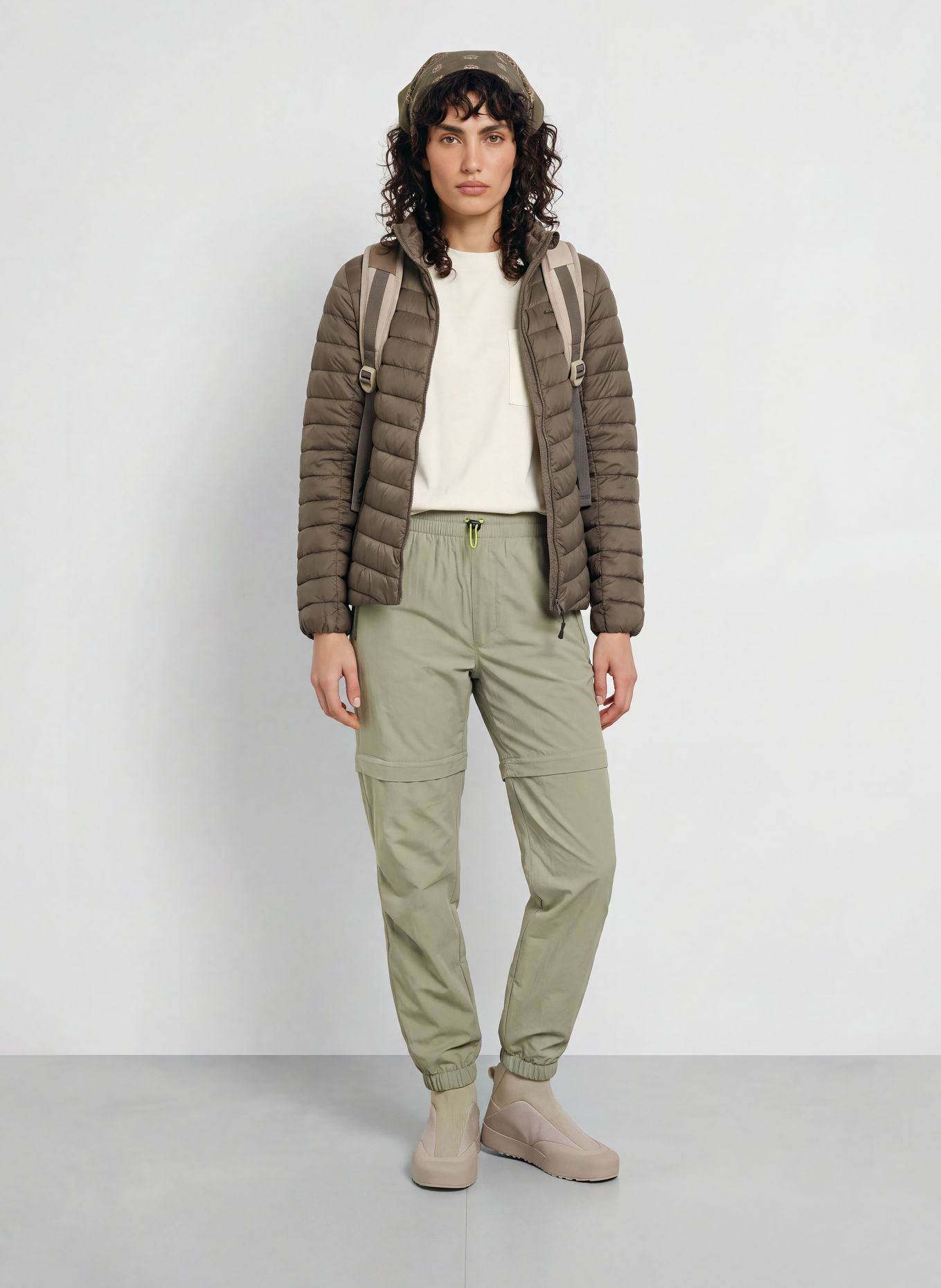 me°ru' Steppjacke WESTON 2.0: OLIV